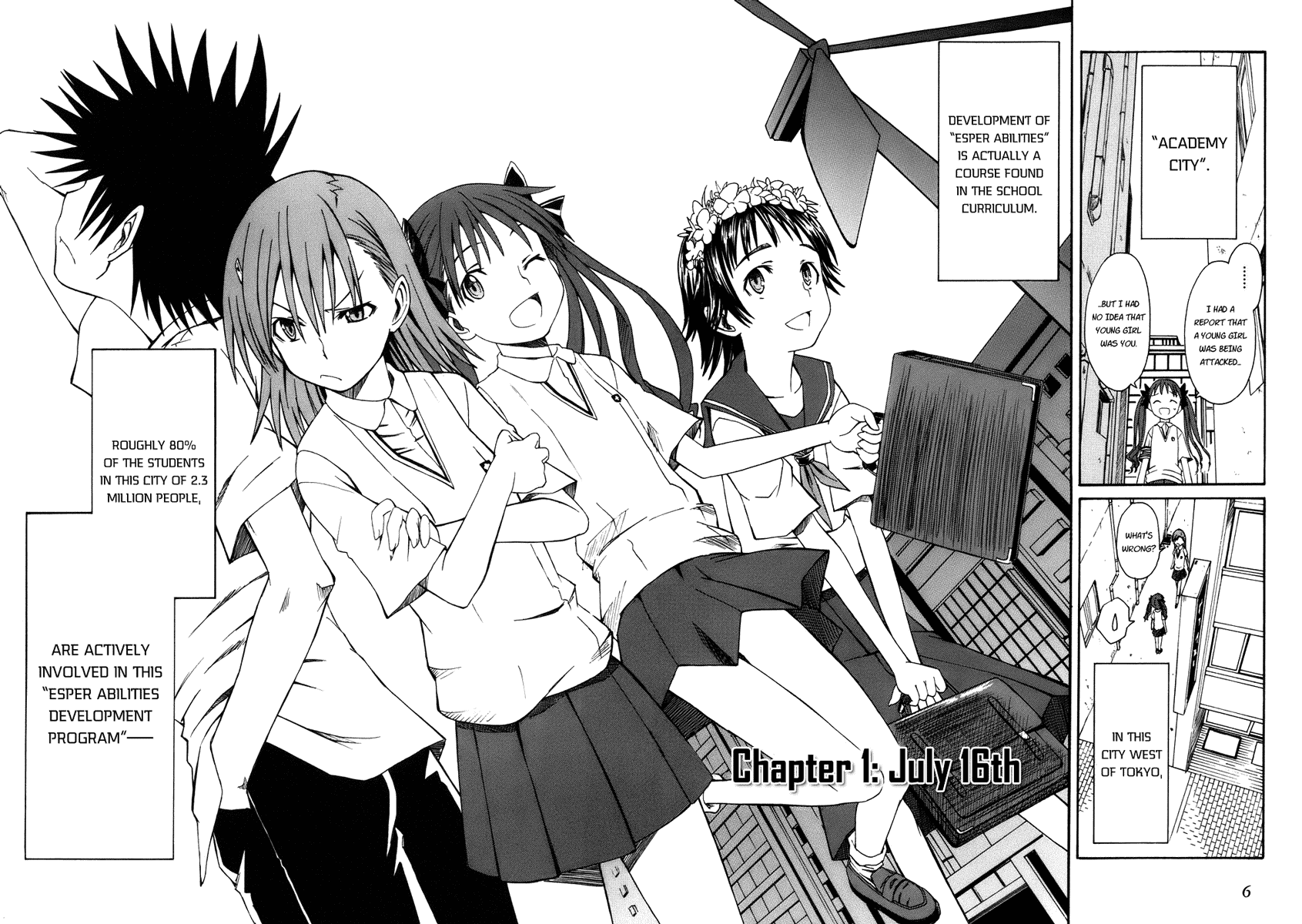 To Aru Kagaku no Railgun Chapter 1 page 10 - Chapter 1: July 16th