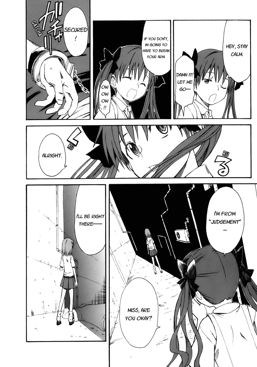 To Aru Kagaku no Railgun Chapter 1 page 8 - Chapter 1: July 16th