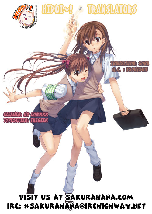 To Aru Kagaku no Railgun Chapter 10 page 38 - Chapter 10: July 21st, Part 2