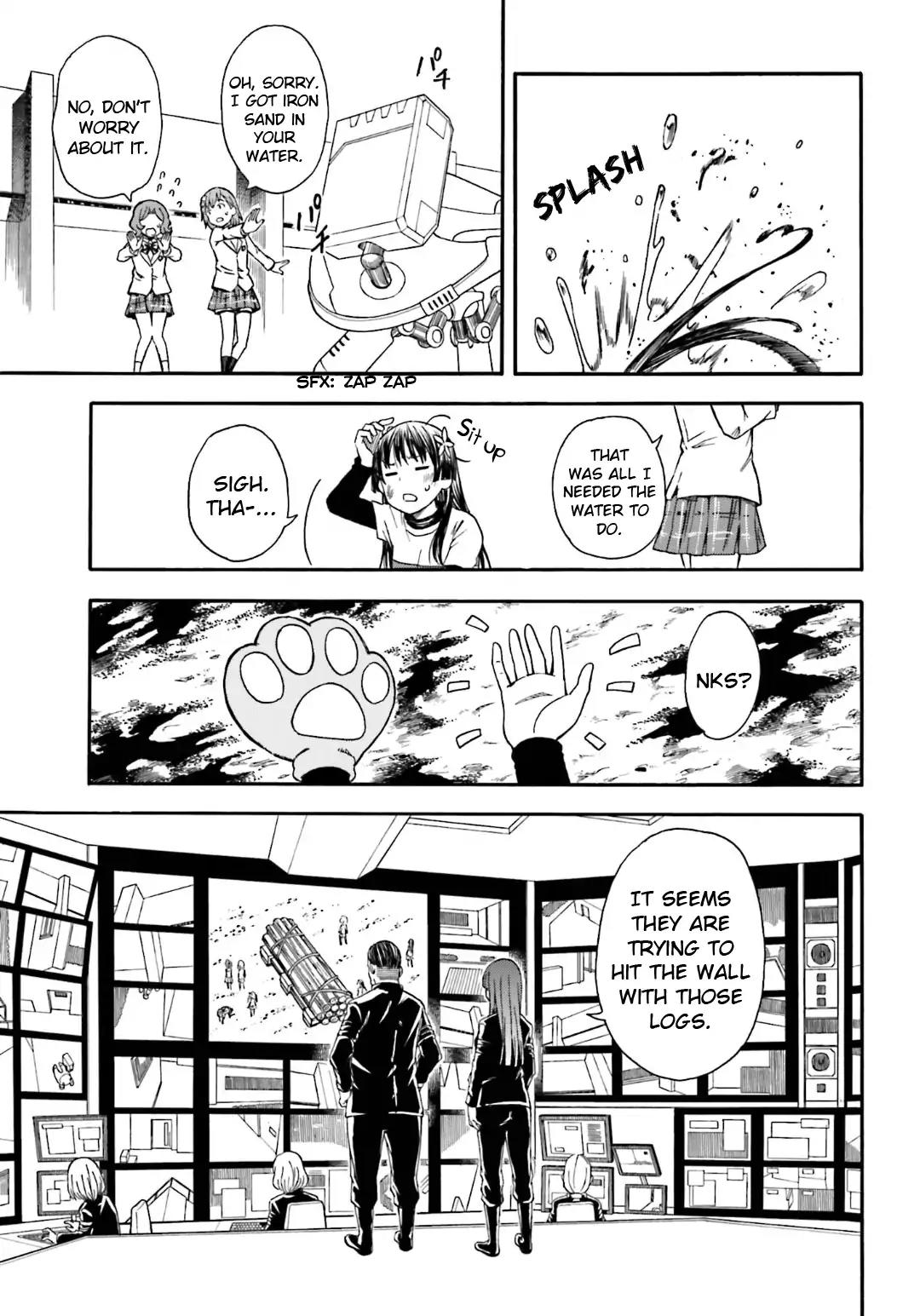 To Aru Kagaku no Railgun Chapter 100 page 11 - Chapter 100: Iron Wall