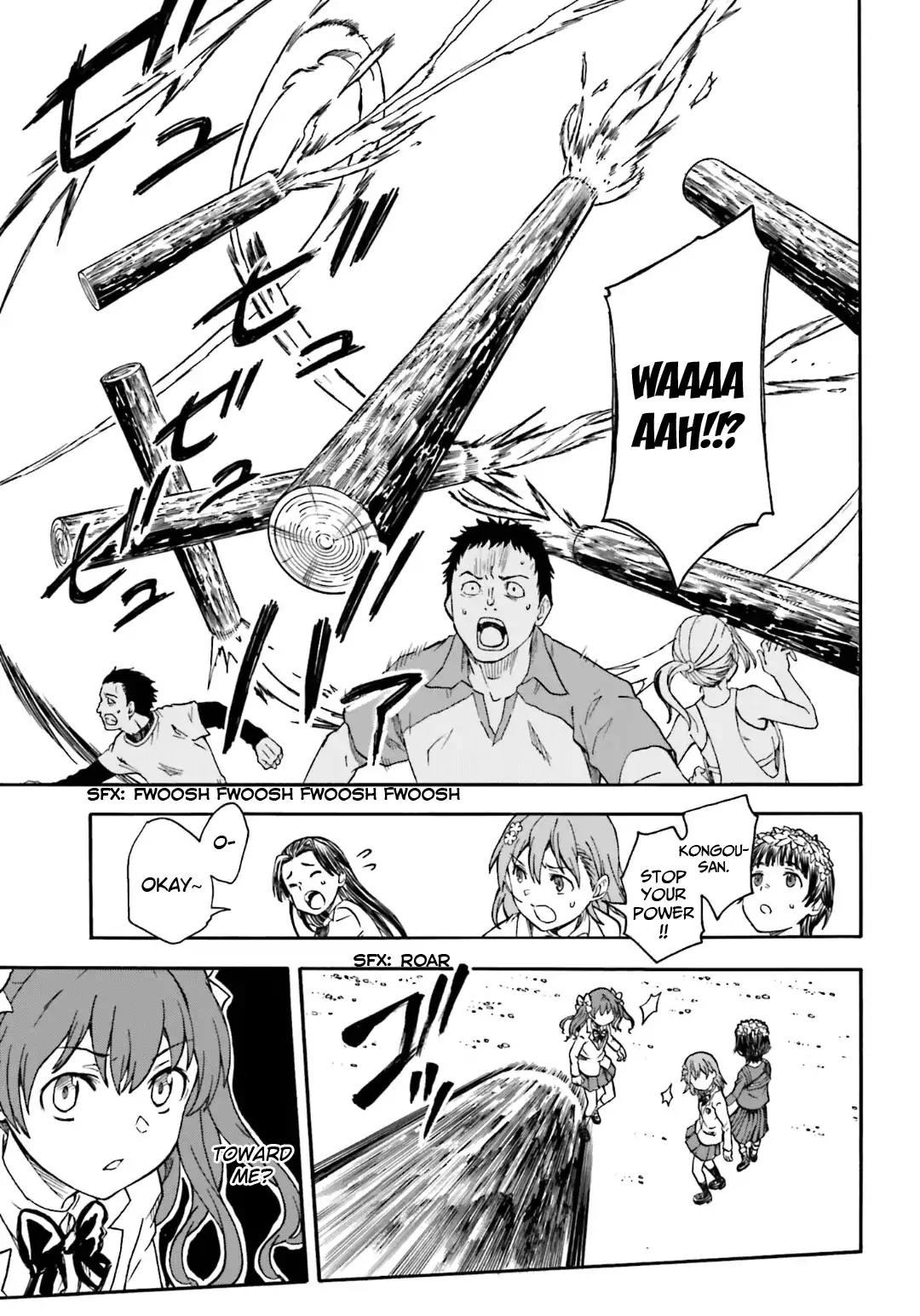 To Aru Kagaku no Railgun Chapter 100 page 15 - Chapter 100: Iron Wall