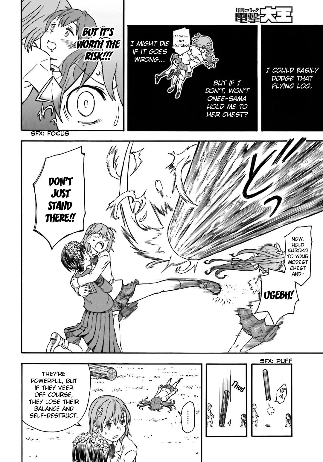 To Aru Kagaku no Railgun Chapter 100 page 16 - Chapter 100: Iron Wall