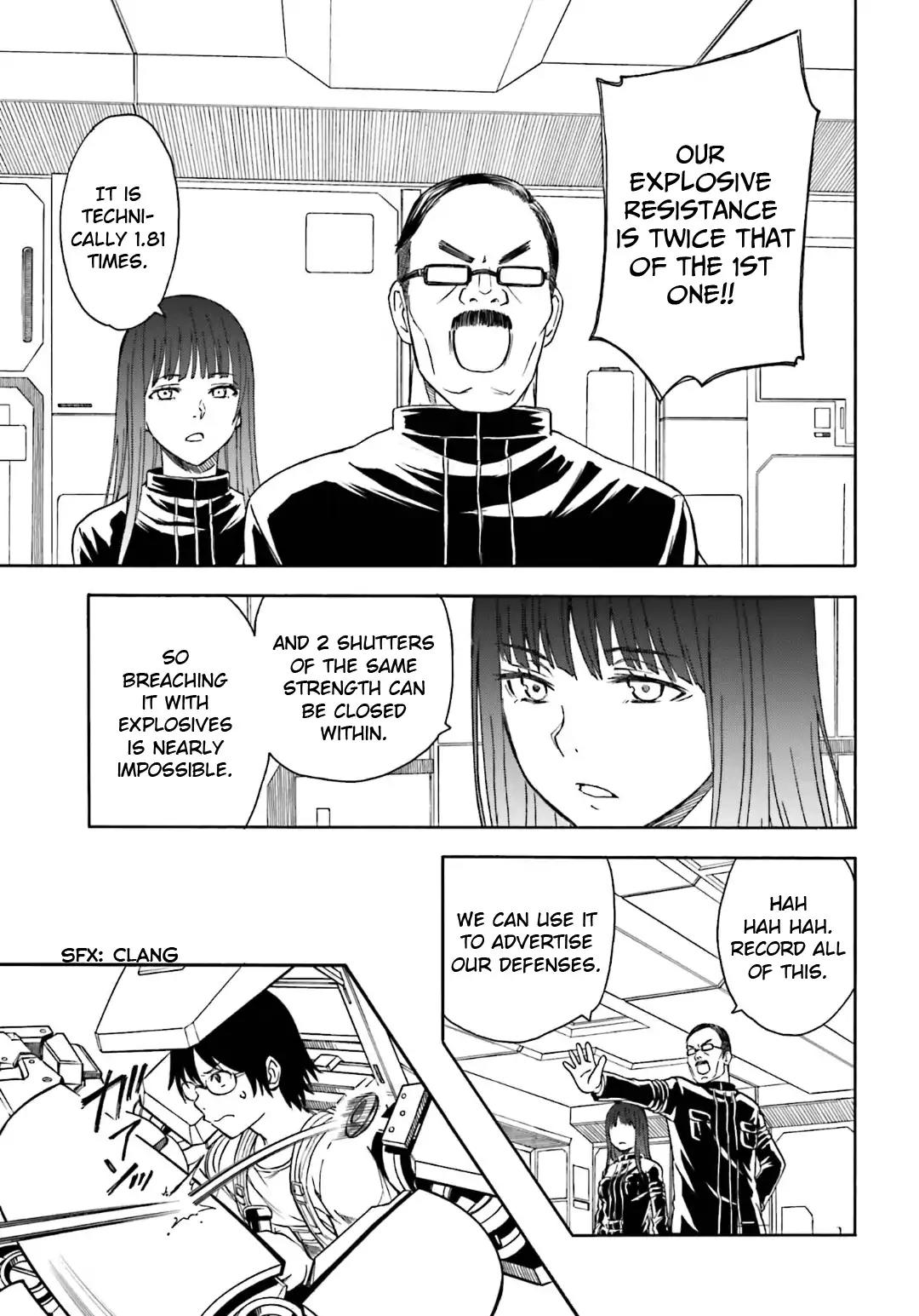 To Aru Kagaku no Railgun Chapter 100 page 3 - Chapter 100: Iron Wall