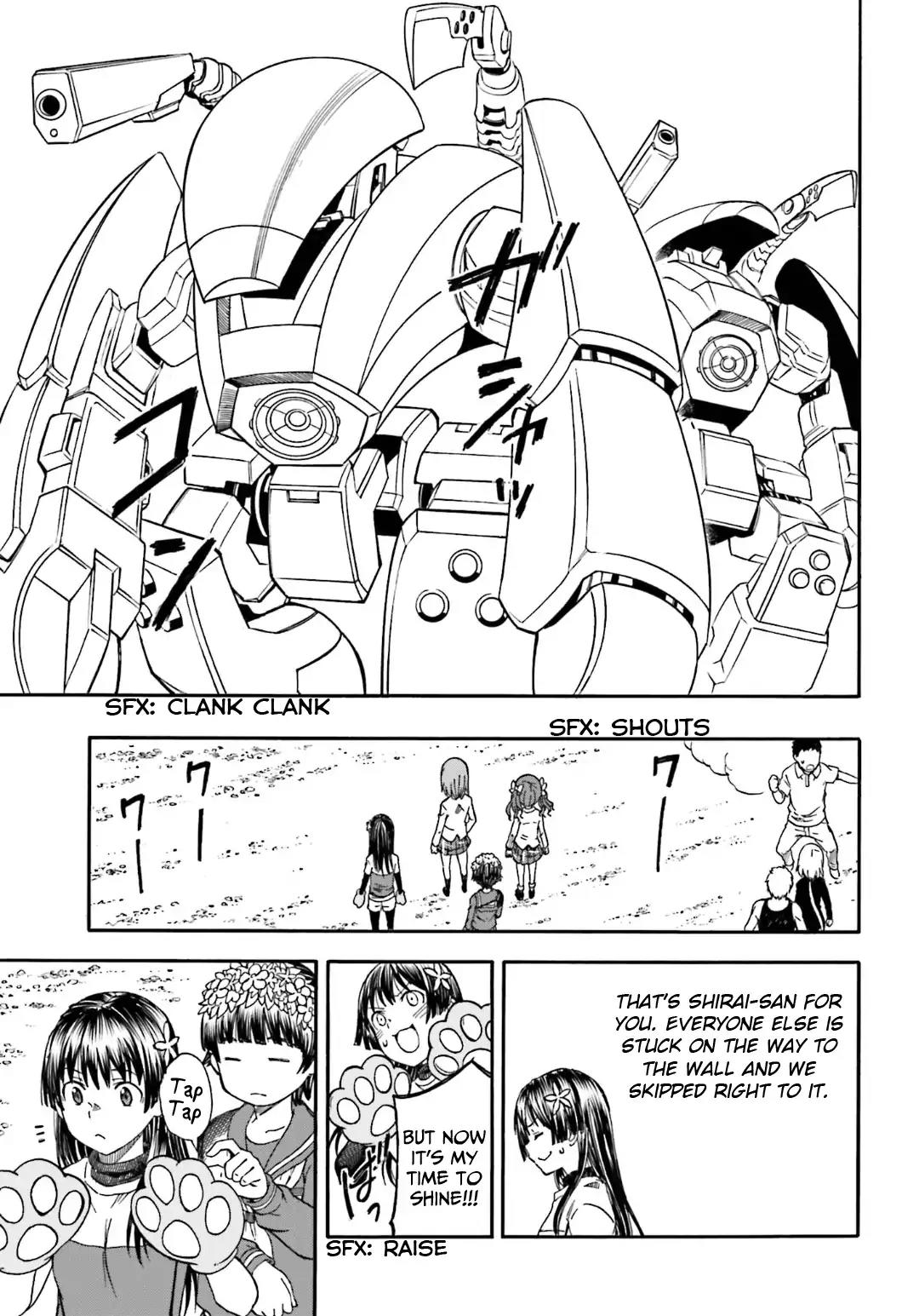 To Aru Kagaku no Railgun Chapter 100 page 5 - Chapter 100: Iron Wall