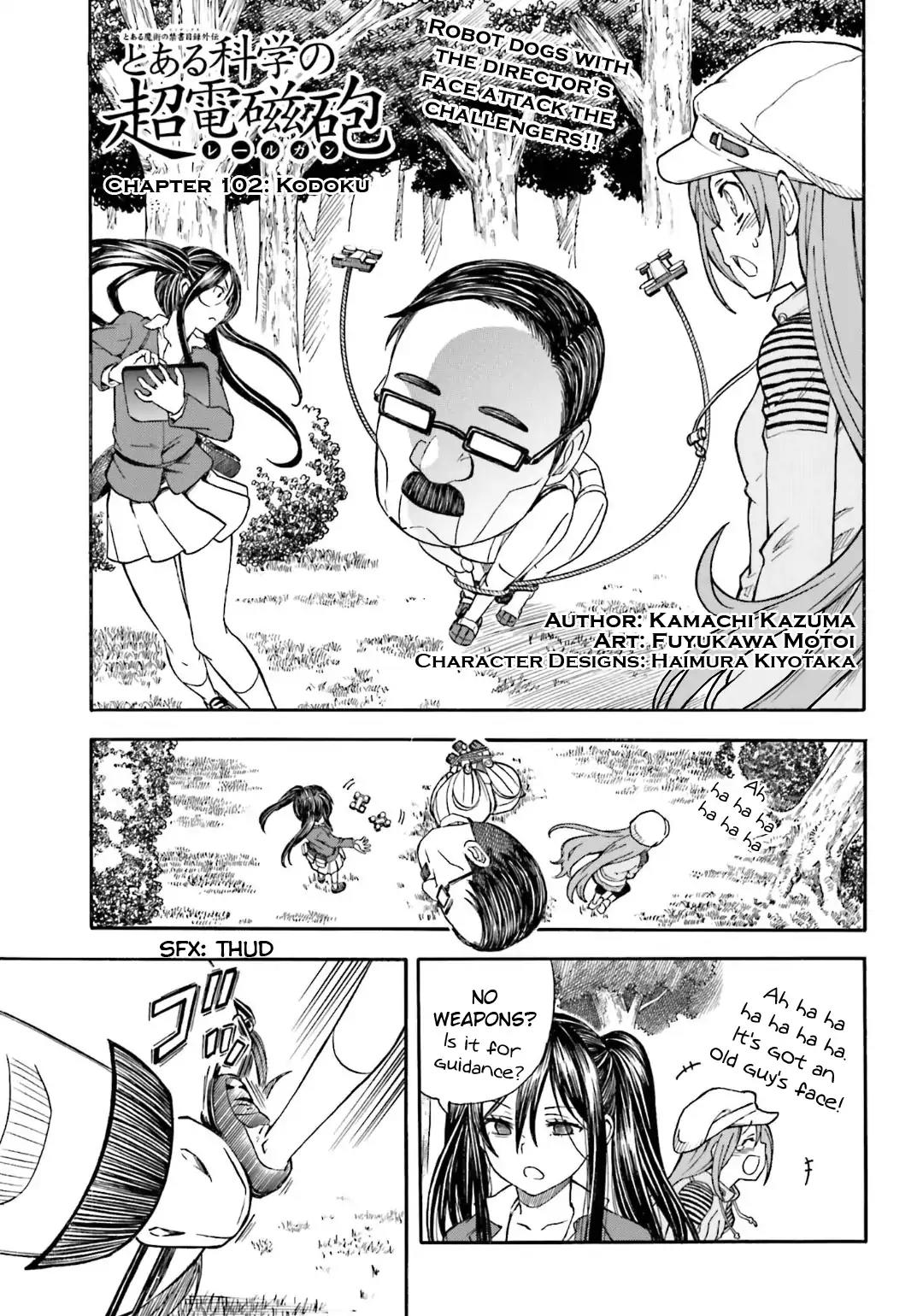 To Aru Kagaku no Railgun Chapter 102 page 1 - Chapter 102: Kodoku