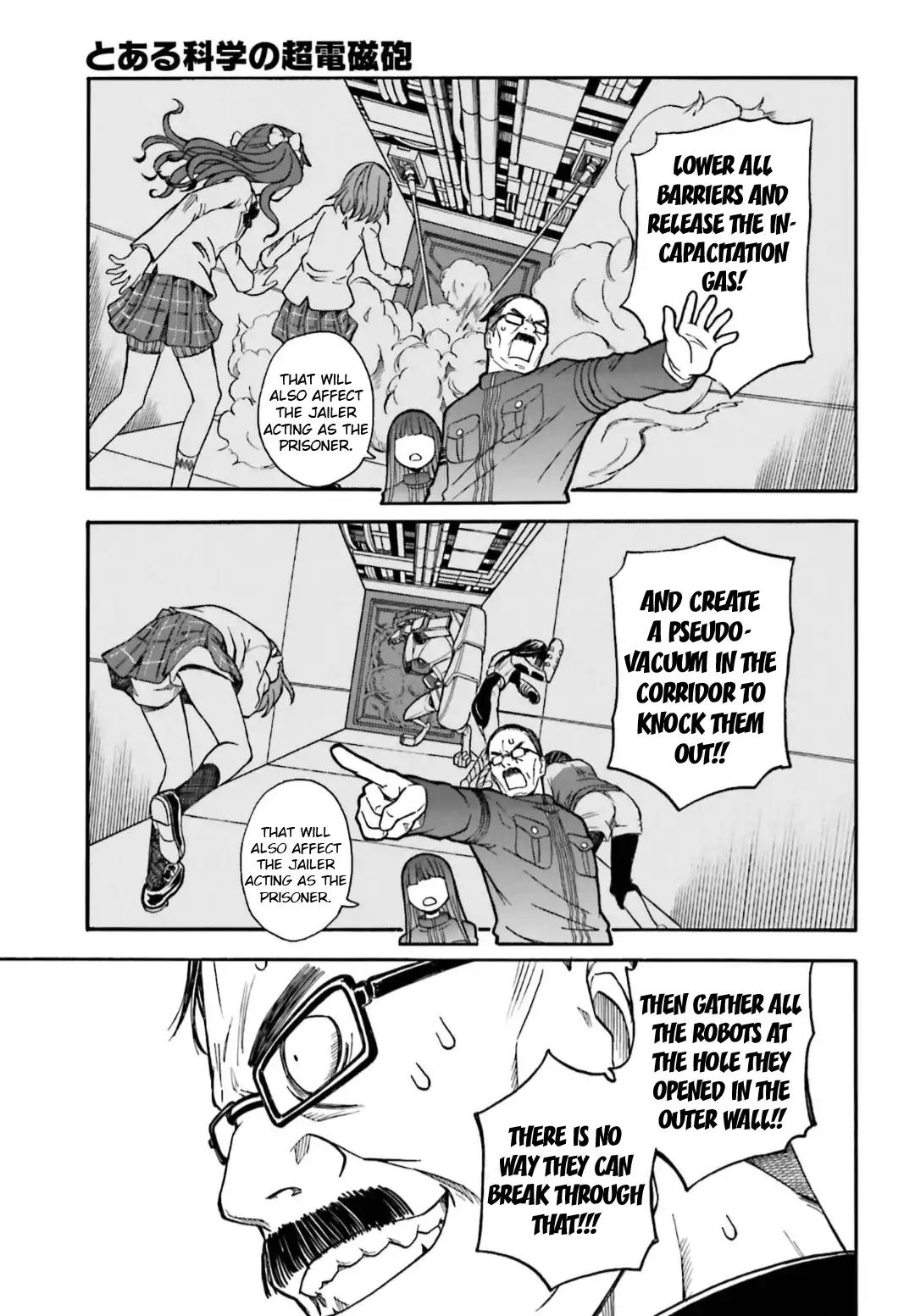 To Aru Kagaku no Railgun Chapter 105 page 11 - Chapter 105: Dark Horse