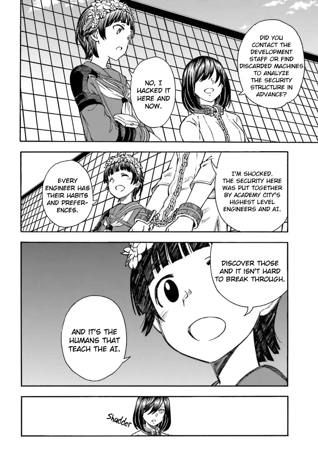 To Aru Kagaku no Railgun Chapter 105 page 18 - Chapter 105: Dark Horse