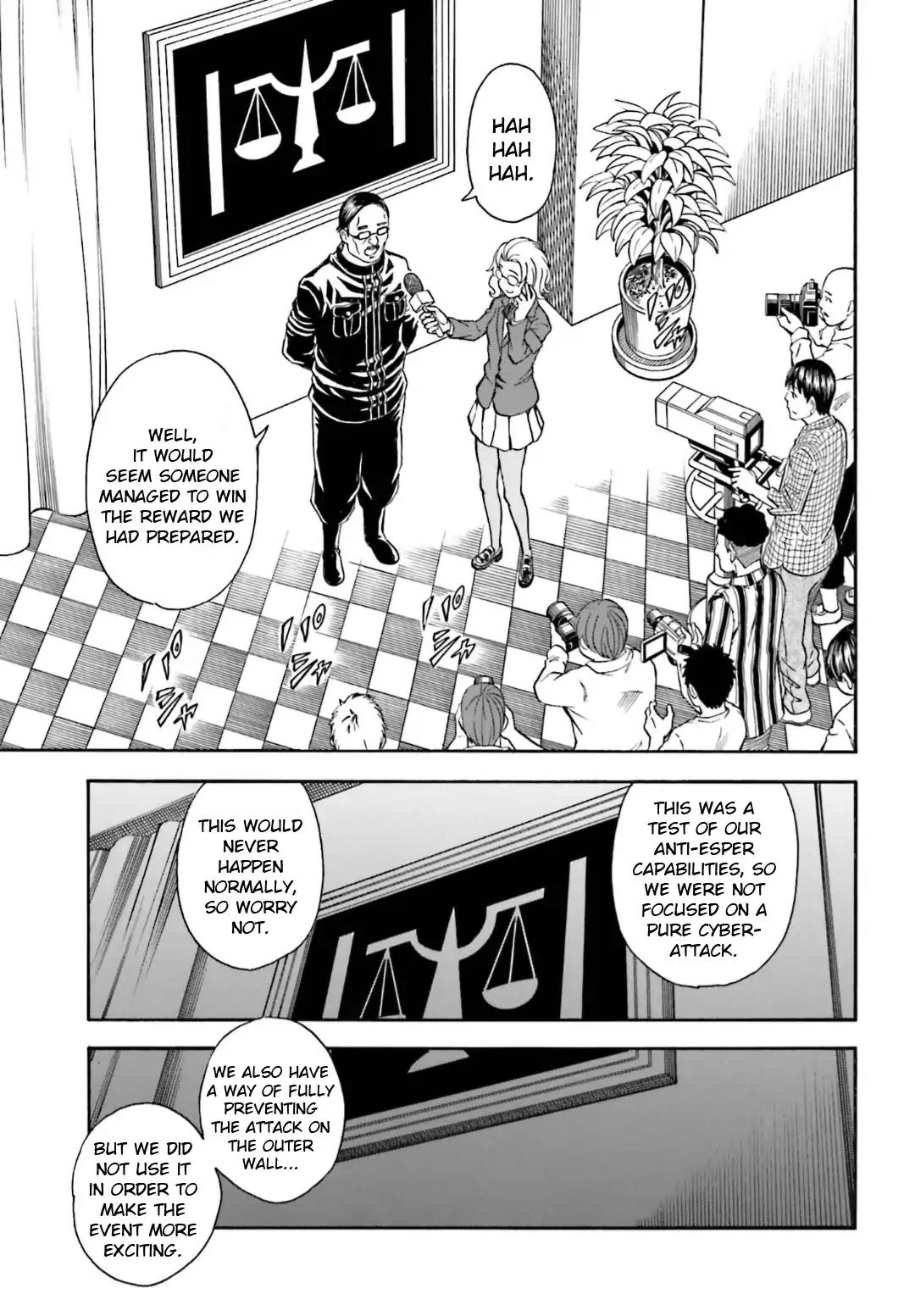 To Aru Kagaku no Railgun Chapter 105 page 21 - Chapter 105: Dark Horse