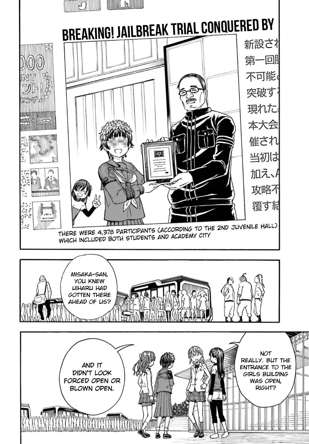 To Aru Kagaku no Railgun Chapter 105 page 22 - Chapter 105: Dark Horse