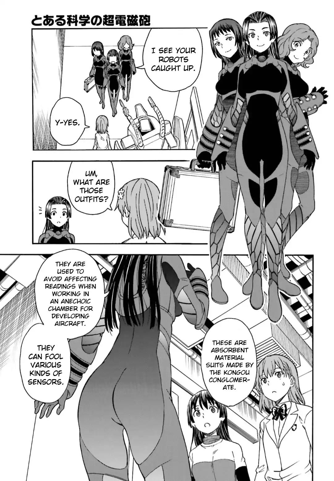 To Aru Kagaku no Railgun Chapter 105 page 7 - Chapter 105: Dark Horse