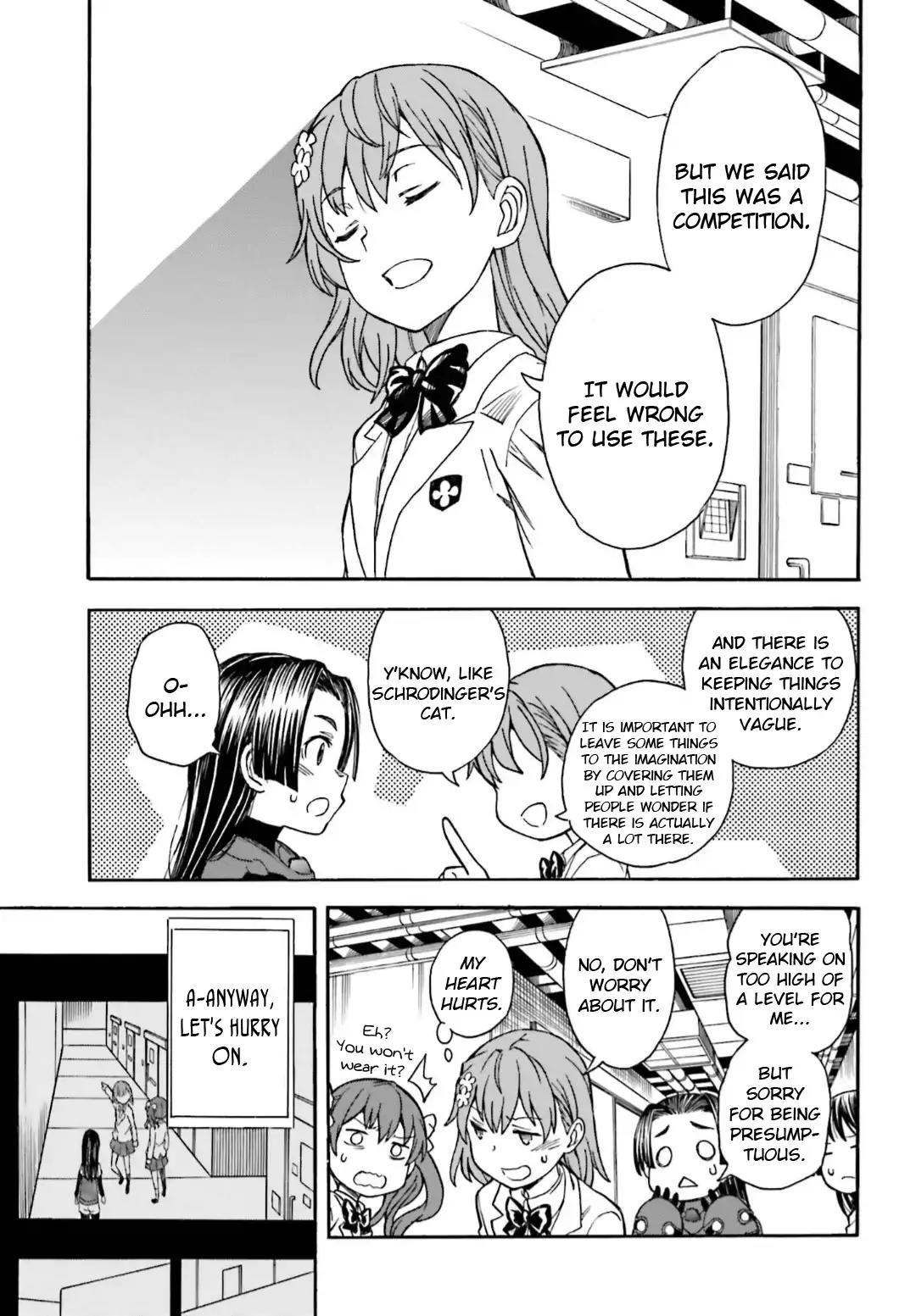To Aru Kagaku no Railgun Chapter 105 page 9 - Chapter 105: Dark Horse