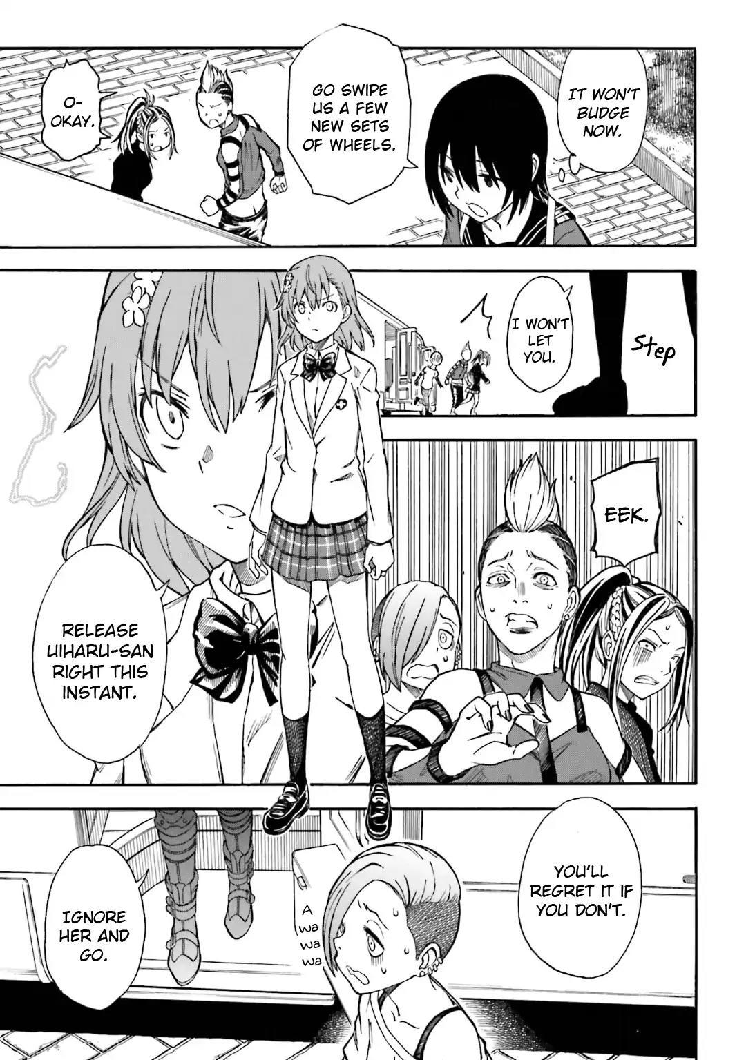 To Aru Kagaku no Railgun Chapter 108 page 11 - Chapter 108: Intention