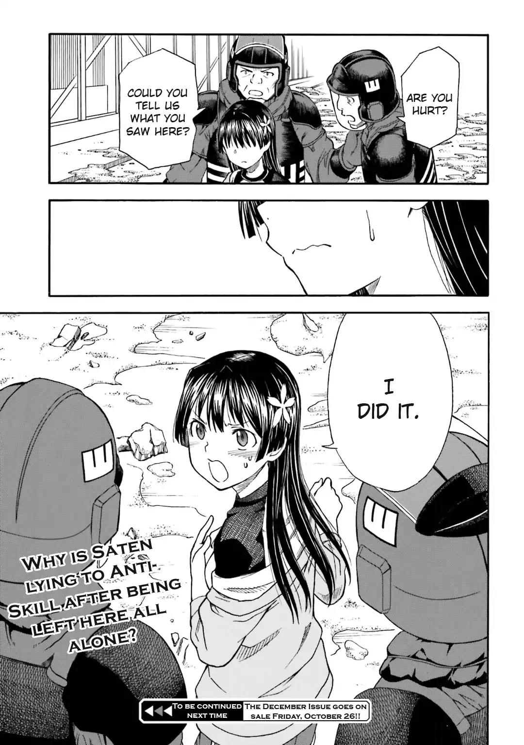 To Aru Kagaku no Railgun Chapter 108 page 23 - Chapter 108: Intention