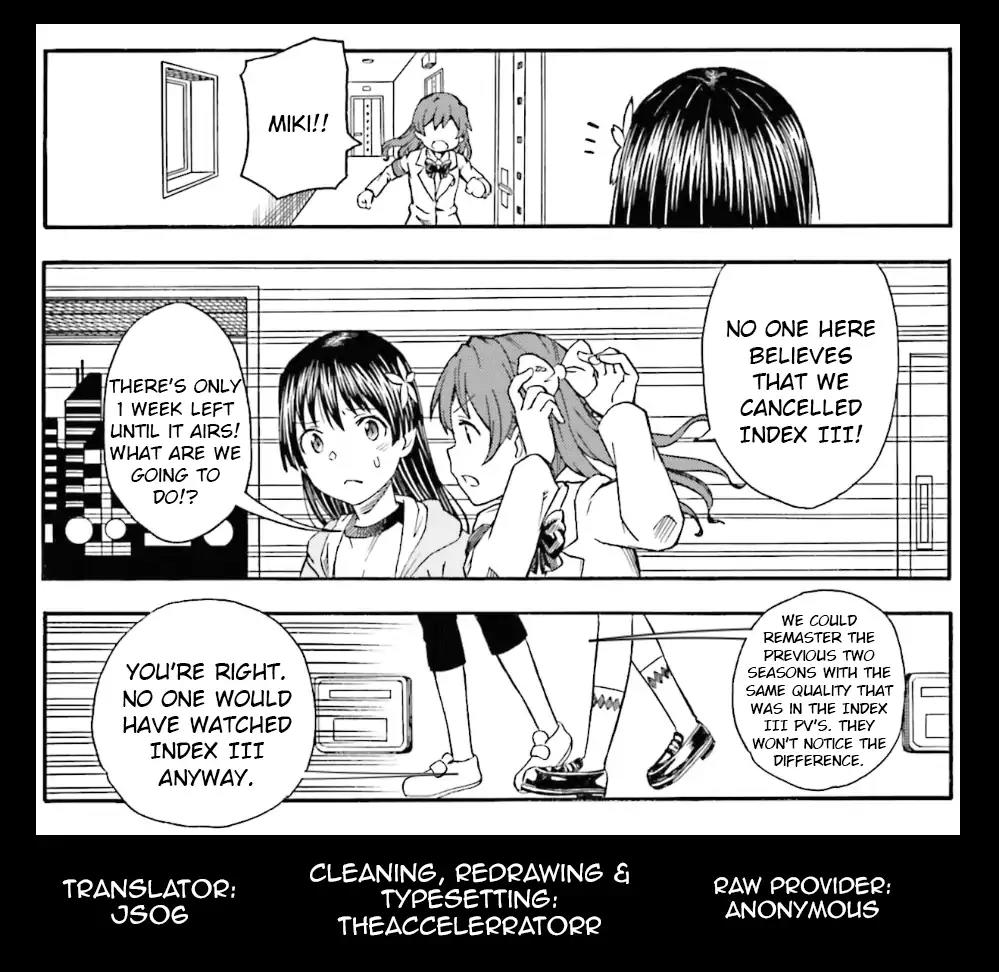 To Aru Kagaku no Railgun Chapter 108 page 24 - Chapter 108: Intention
