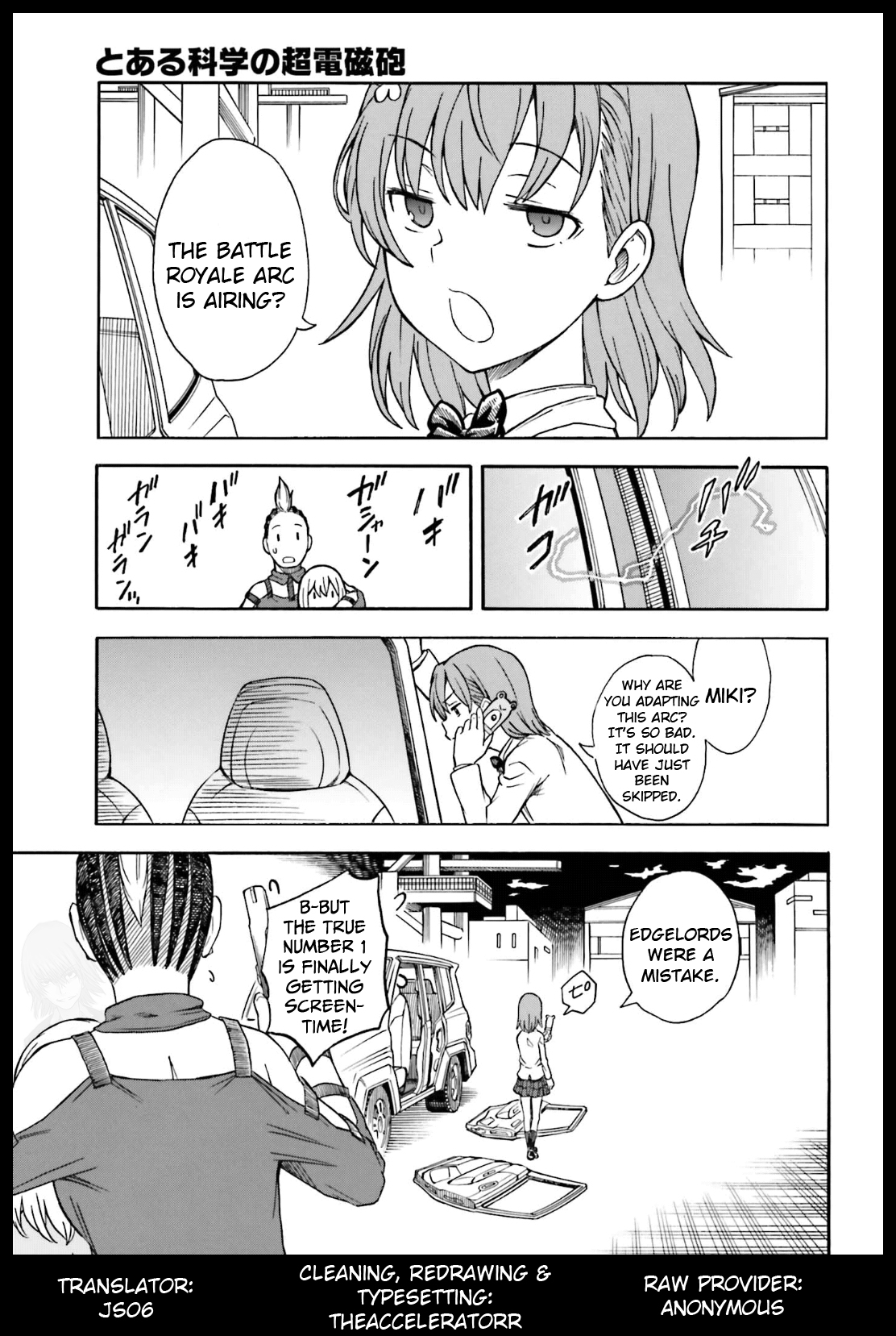 To Aru Kagaku no Railgun Chapter 109 page 19 - Chapter 109: Insanity