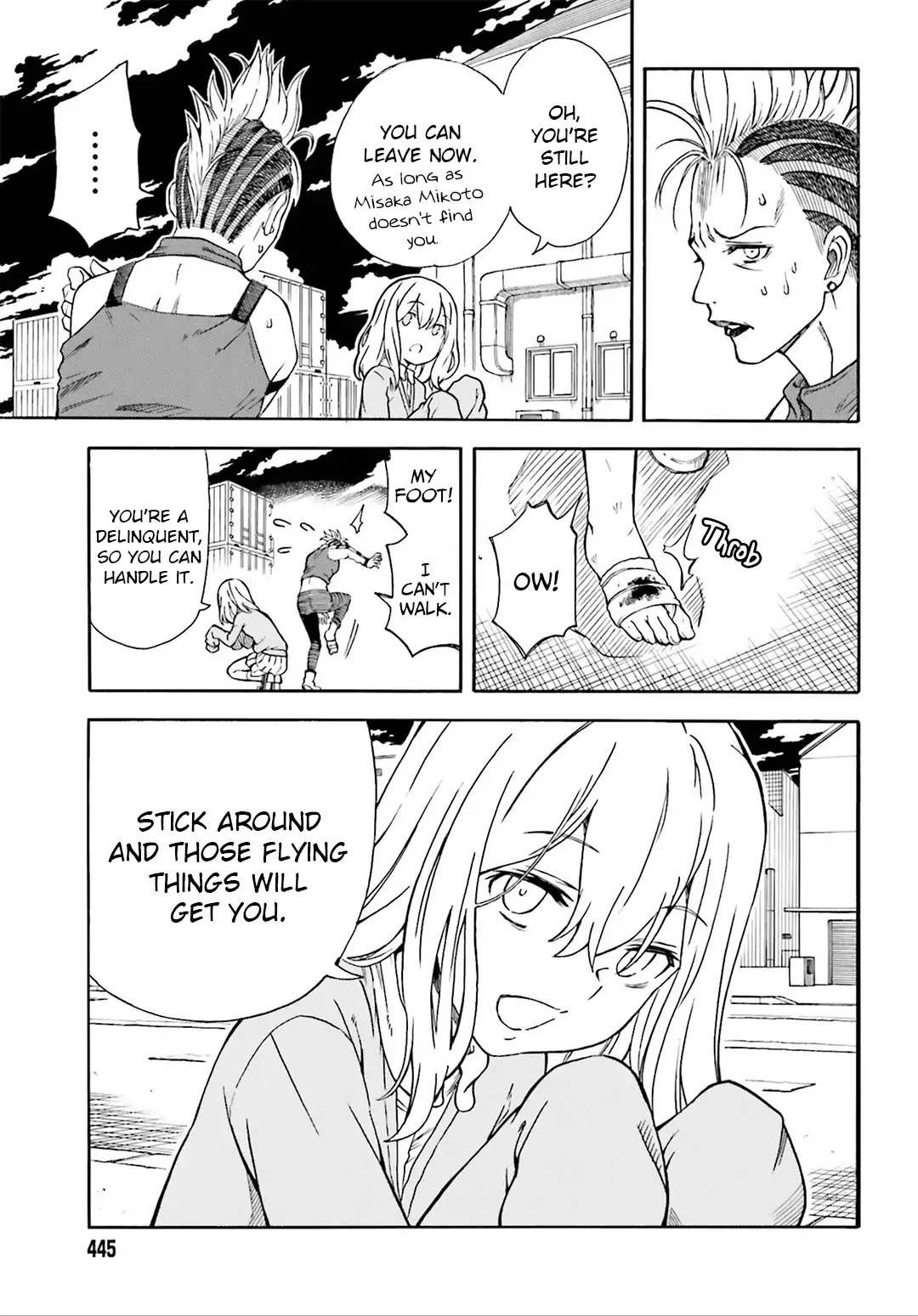 To Aru Kagaku no Railgun Chapter 110 page 3 - Chapter 110: Evil Nature