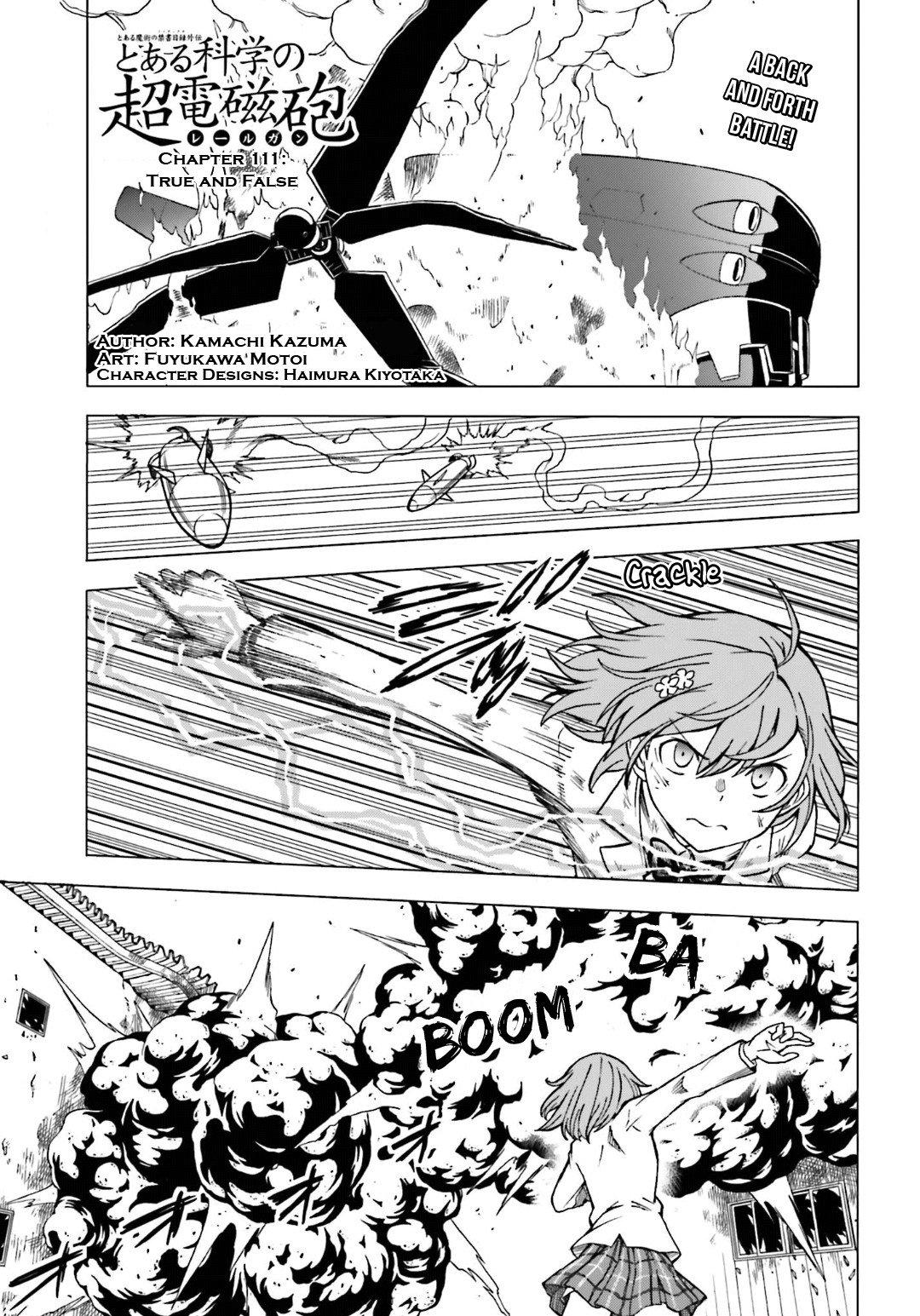 To Aru Kagaku no Railgun Chapter 111 page 1 - Chapter 111: True and False
