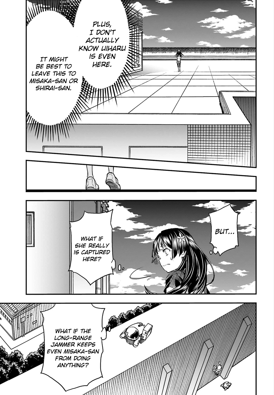 To Aru Kagaku no Railgun Chapter 115 page 15 - Chapter 115: Leap
