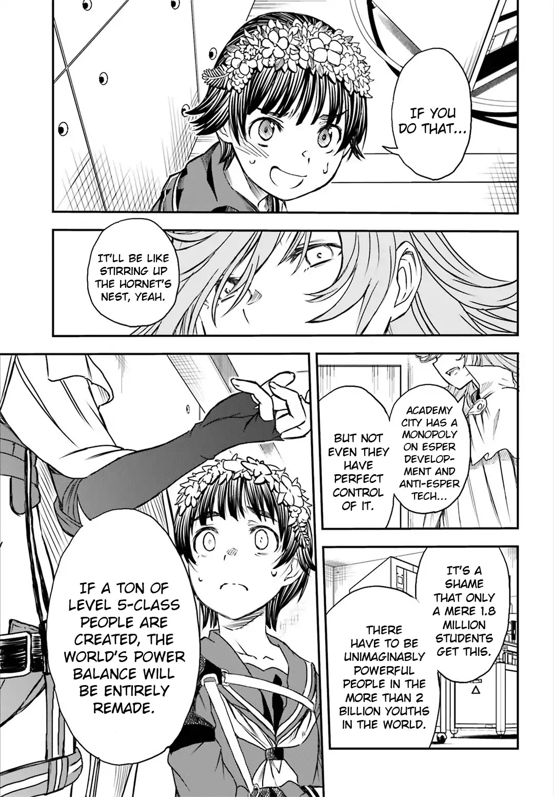 To Aru Kagaku no Railgun Chapter 116 page 7 - Chapter 116: Trapped Rat