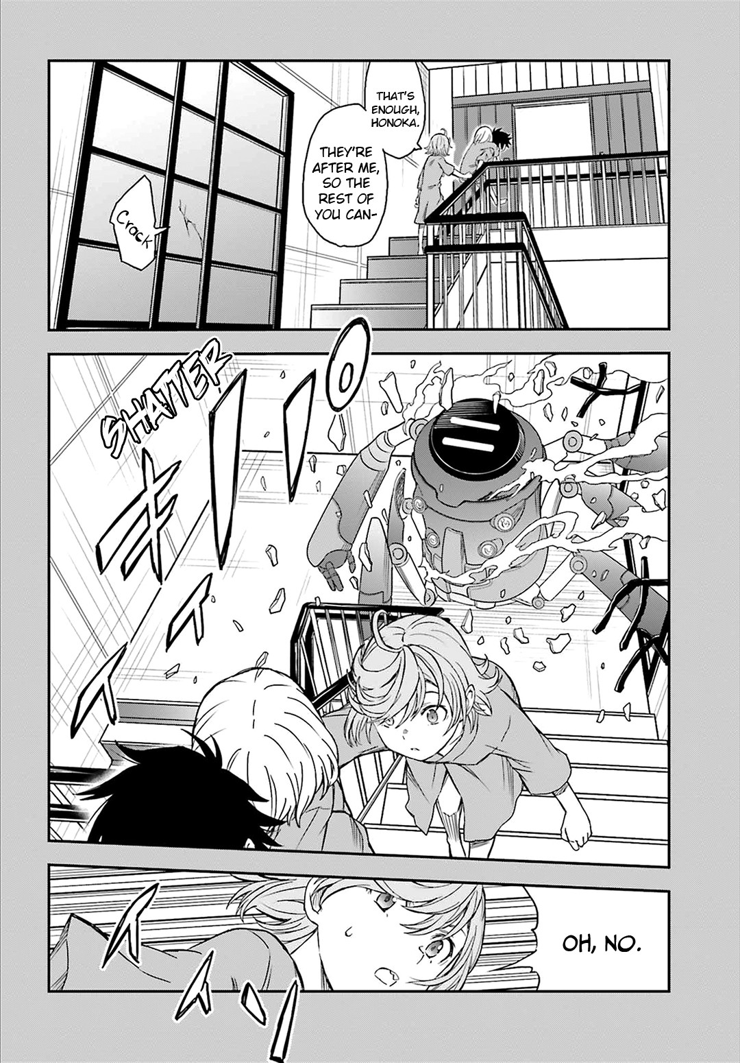 To Aru Kagaku no Railgun Chapter 119 page 18 - Chapter 119: Fall