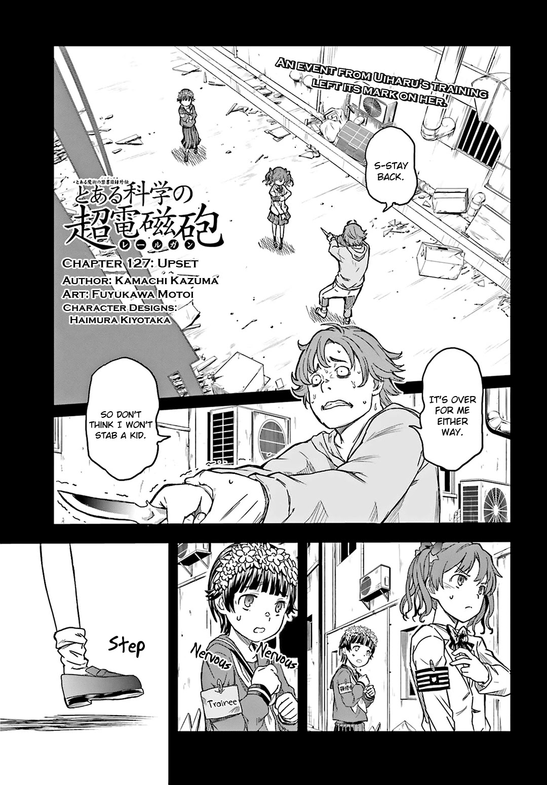 To Aru Kagaku no Railgun Chapter 127 page 1 - Chapter 127: Upset