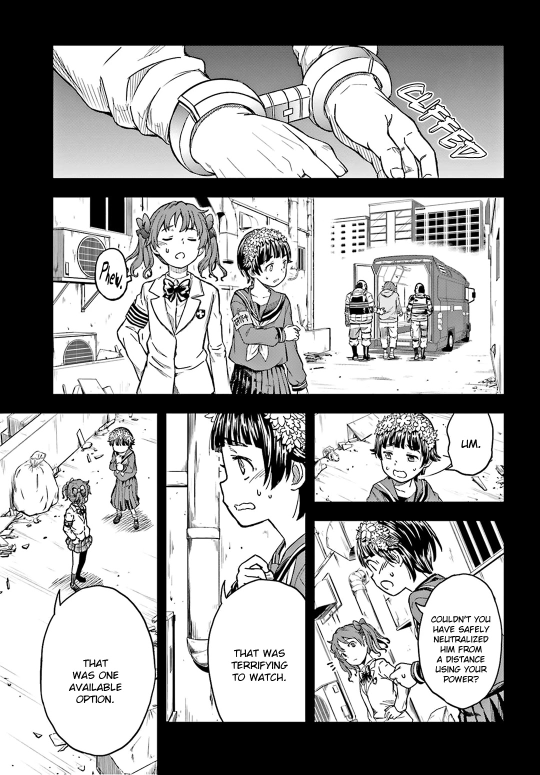 To Aru Kagaku no Railgun Chapter 127 page 3 - Chapter 127: Upset