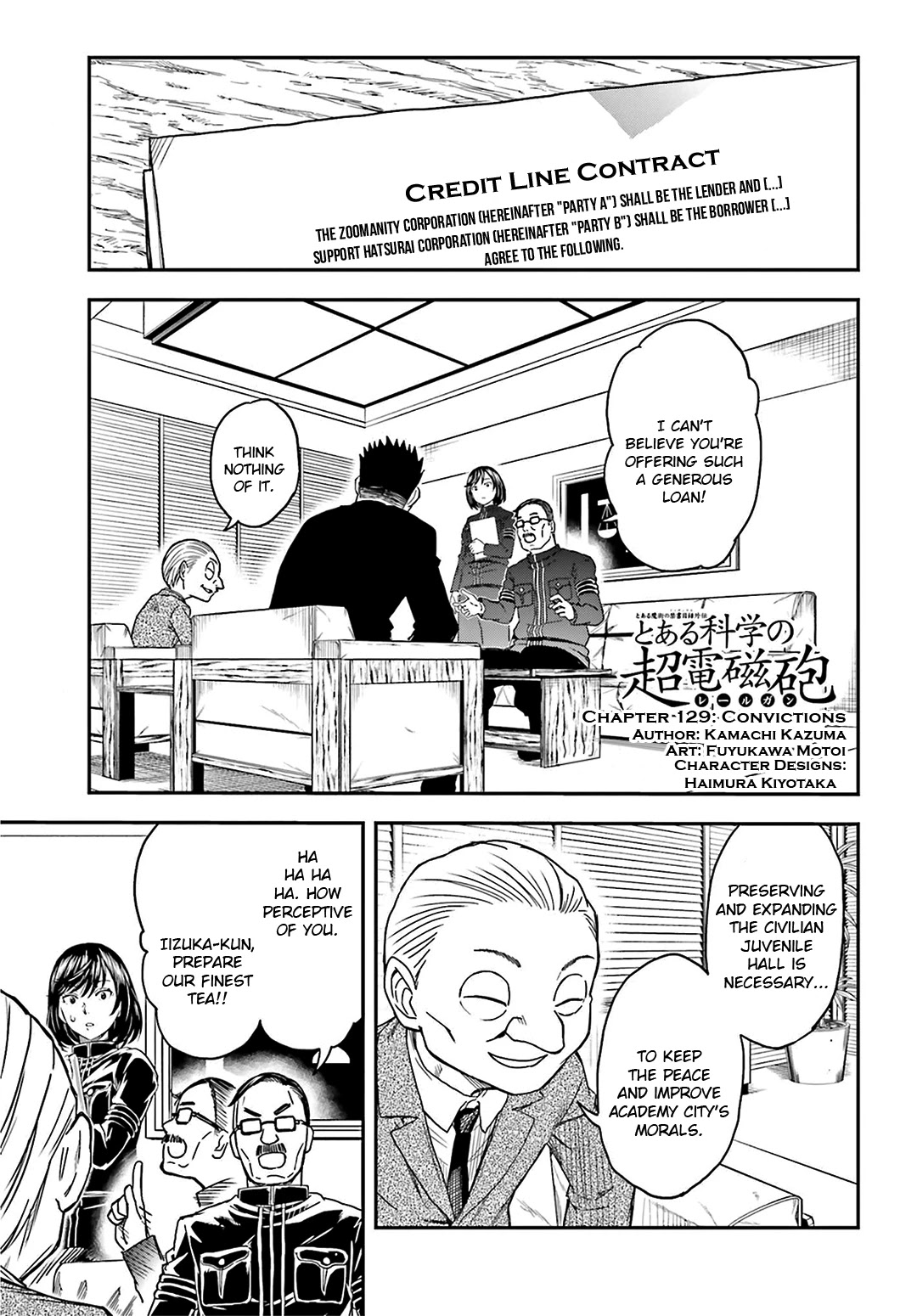 To Aru Kagaku no Railgun Chapter 129 page 1 - Chapter 129: Convictions
