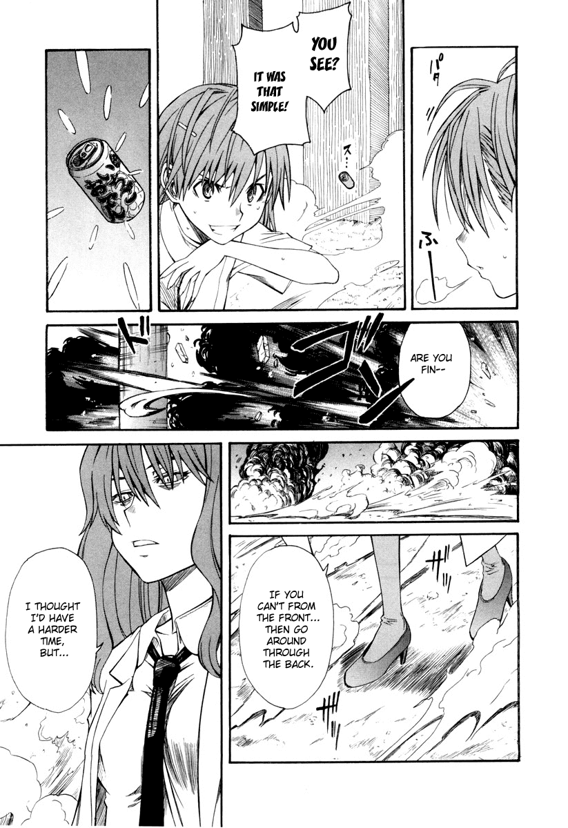 To Aru Kagaku no Railgun Chapter 13 page 22 - Chapter 13: July 24th, Part 3