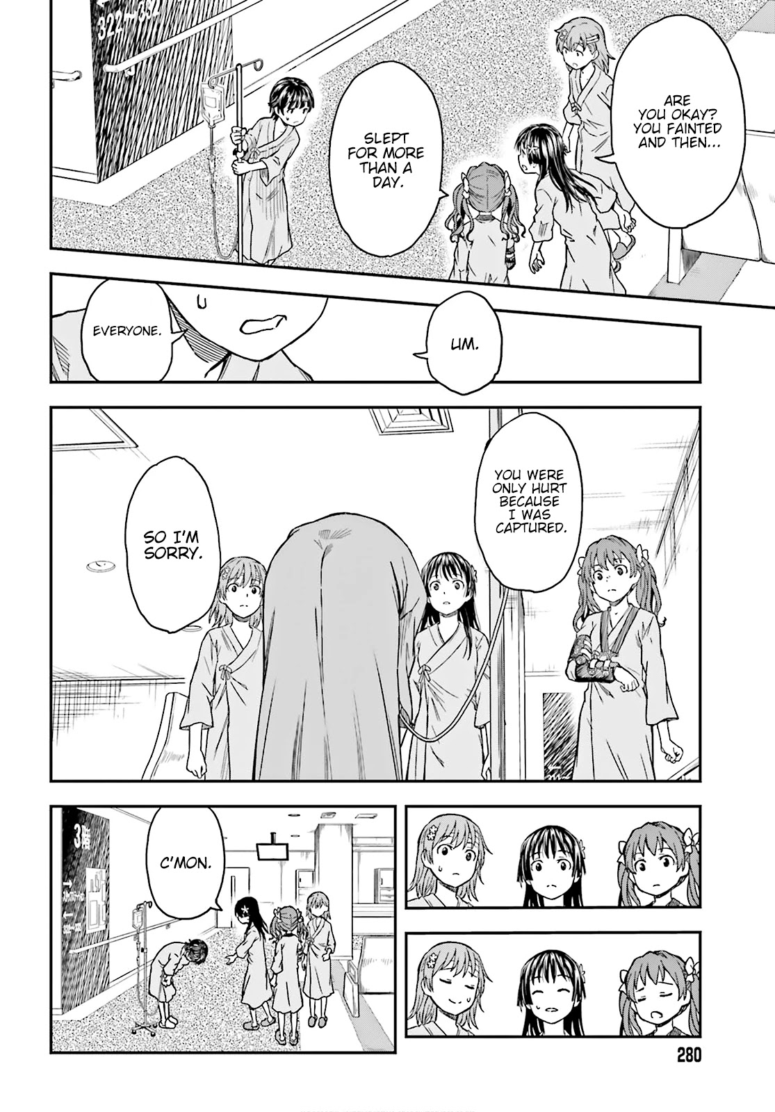To Aru Kagaku no Railgun Chapter 130 page 4 - Chapter 130: Recovery