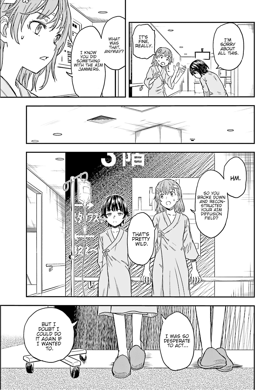 To Aru Kagaku no Railgun Chapter 130 page 7 - Chapter 130: Recovery