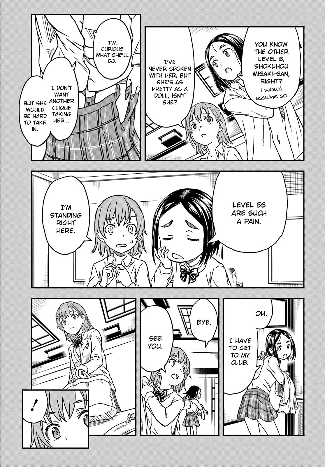 To Aru Kagaku no Railgun Chapter 131 page 20 - Chapter 131: Freshman