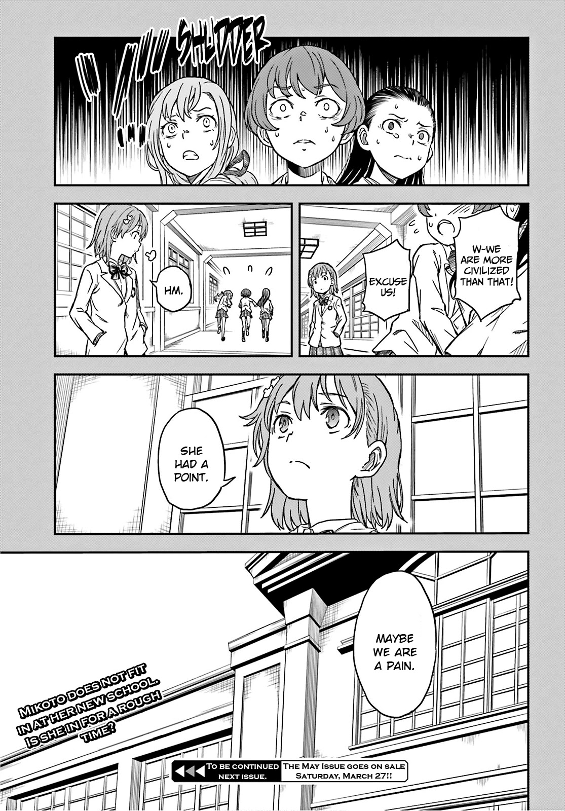 To Aru Kagaku no Railgun Chapter 131 page 24 - Chapter 131: Freshman