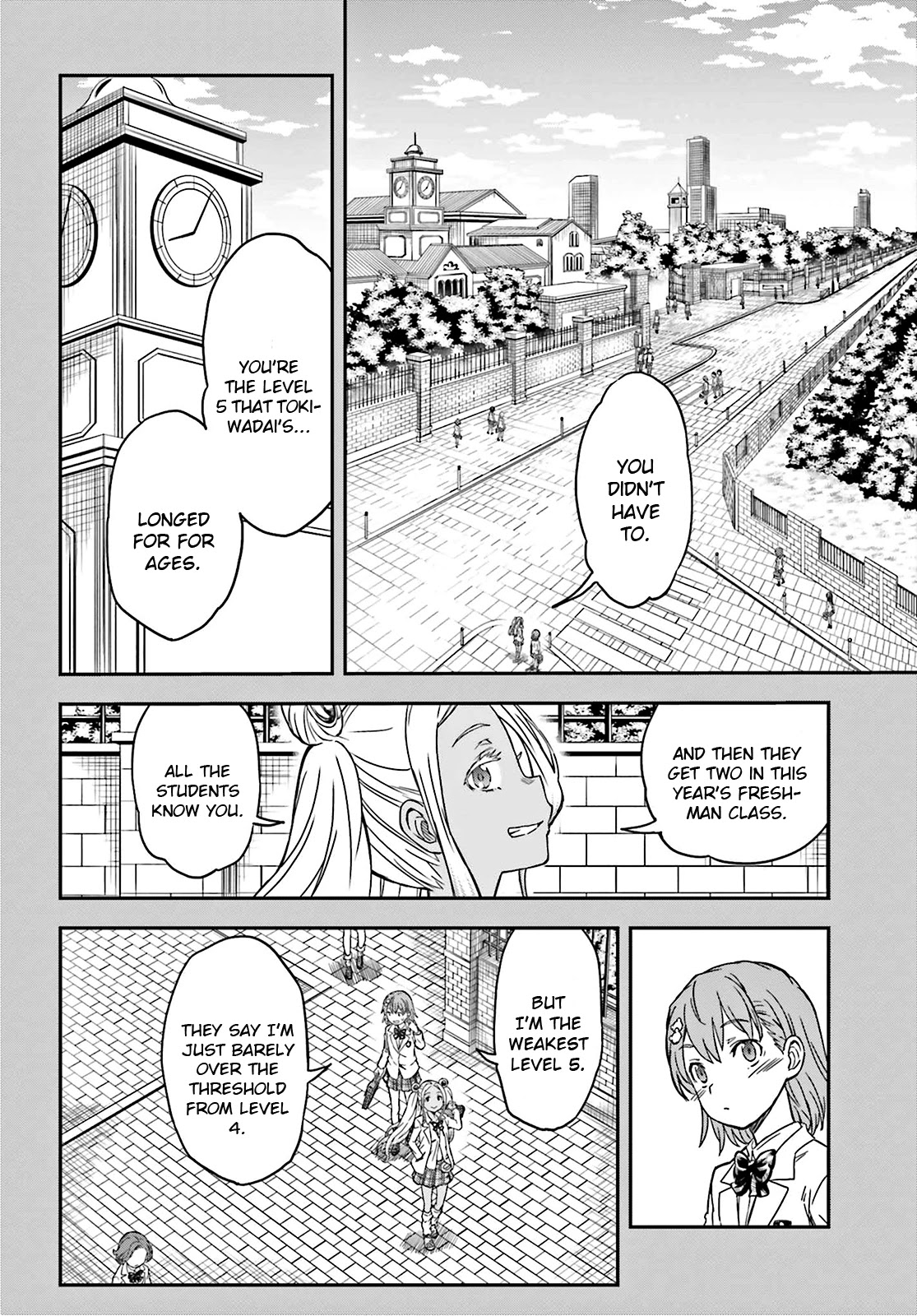 To Aru Kagaku no Railgun Chapter 131 page 8 - Chapter 131: Freshman