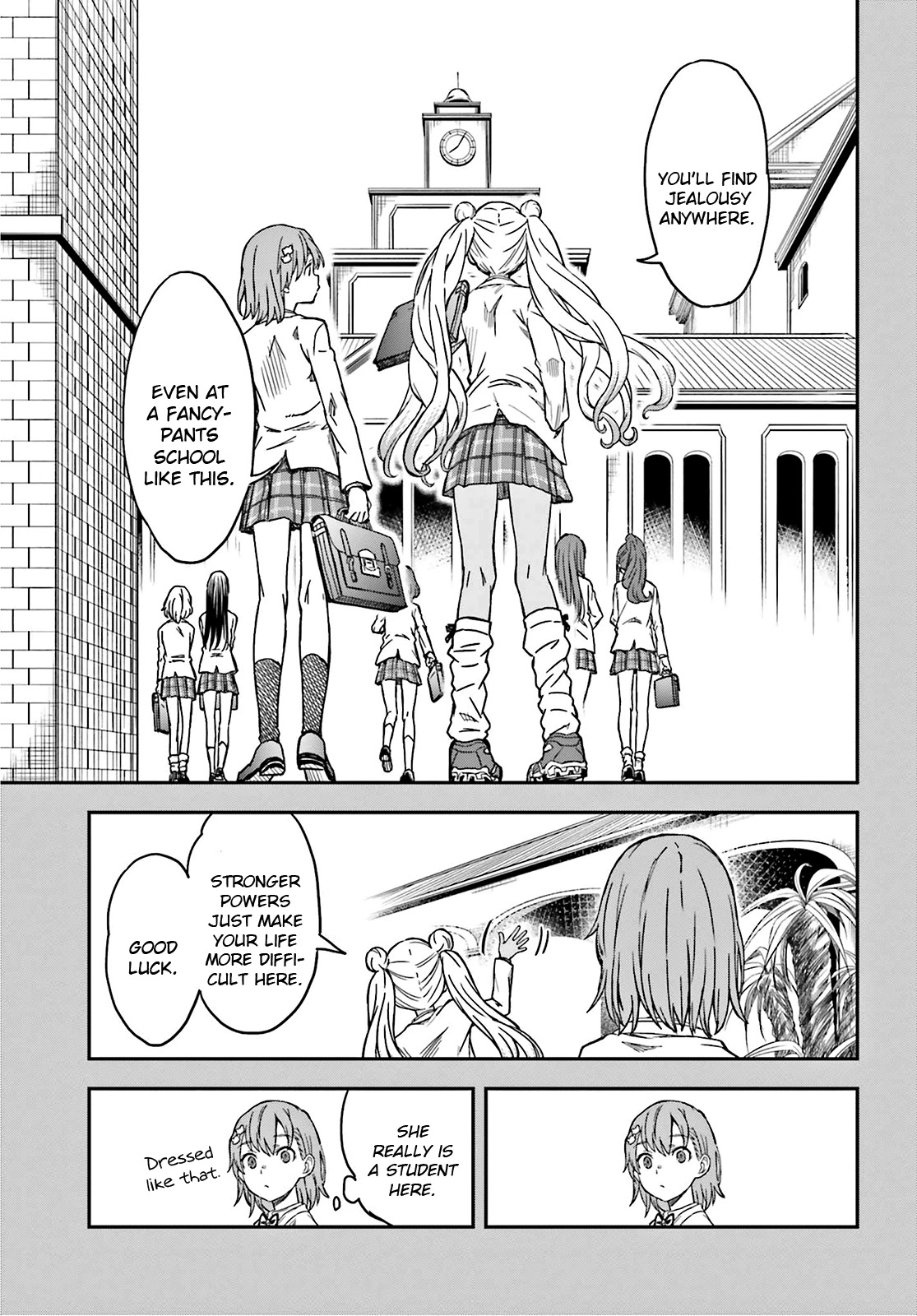 To Aru Kagaku no Railgun Chapter 131 page 9 - Chapter 131: Freshman