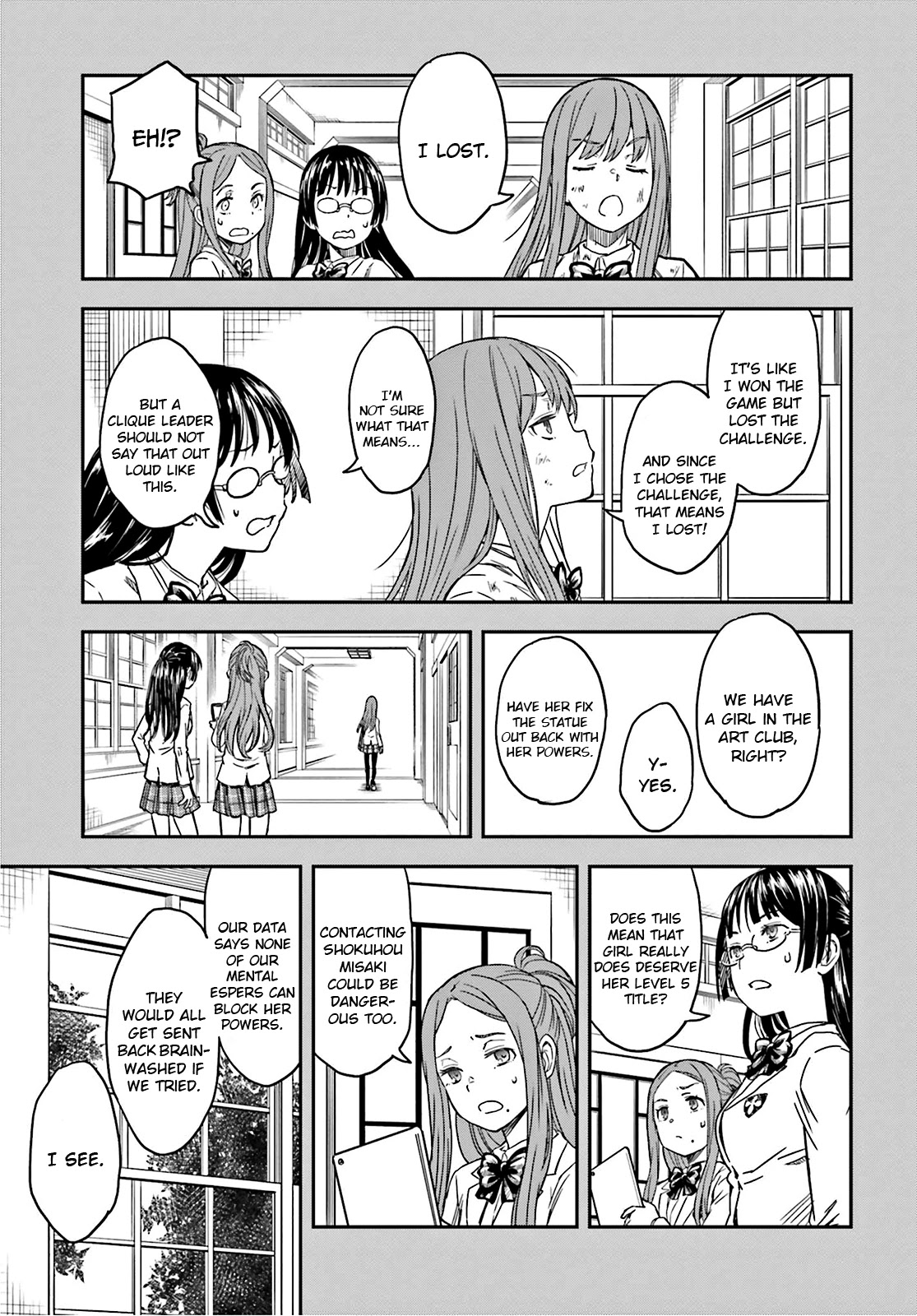 To Aru Kagaku no Railgun Chapter 132 page 17 - Chapter 132