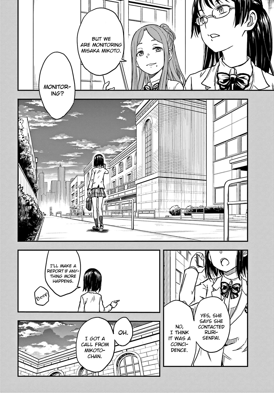 To Aru Kagaku no Railgun Chapter 132 page 18 - Chapter 132