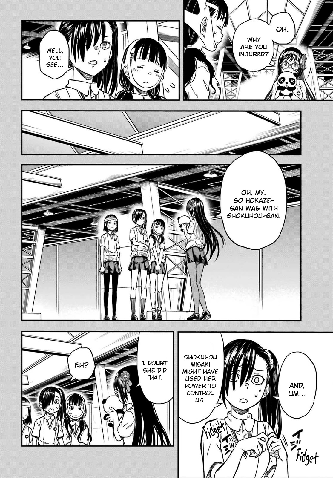 To Aru Kagaku no Railgun Chapter 137 page 20 - Chapter 137: Verbal Attack