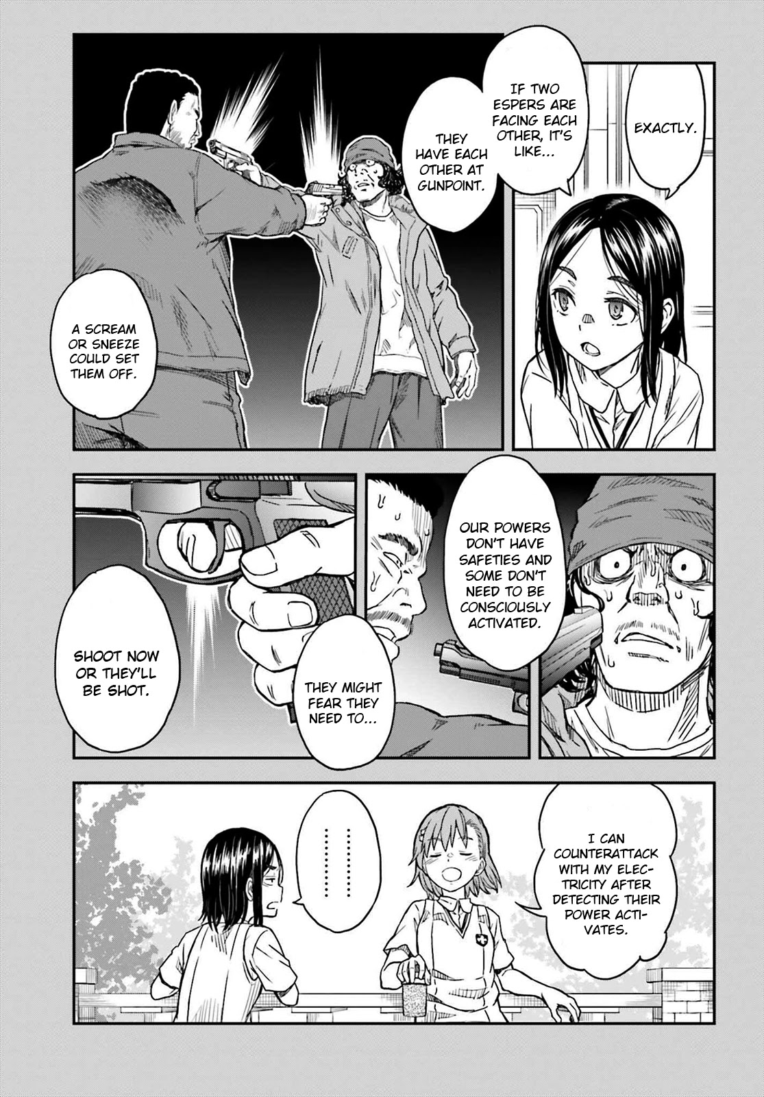 To Aru Kagaku no Railgun Chapter 138 page 3 - Chapter 138: Confrontation