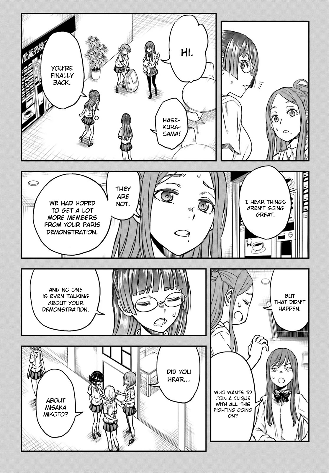 To Aru Kagaku no Railgun Chapter 139.2 page 14 - Chapter 139.2: Extraordinary