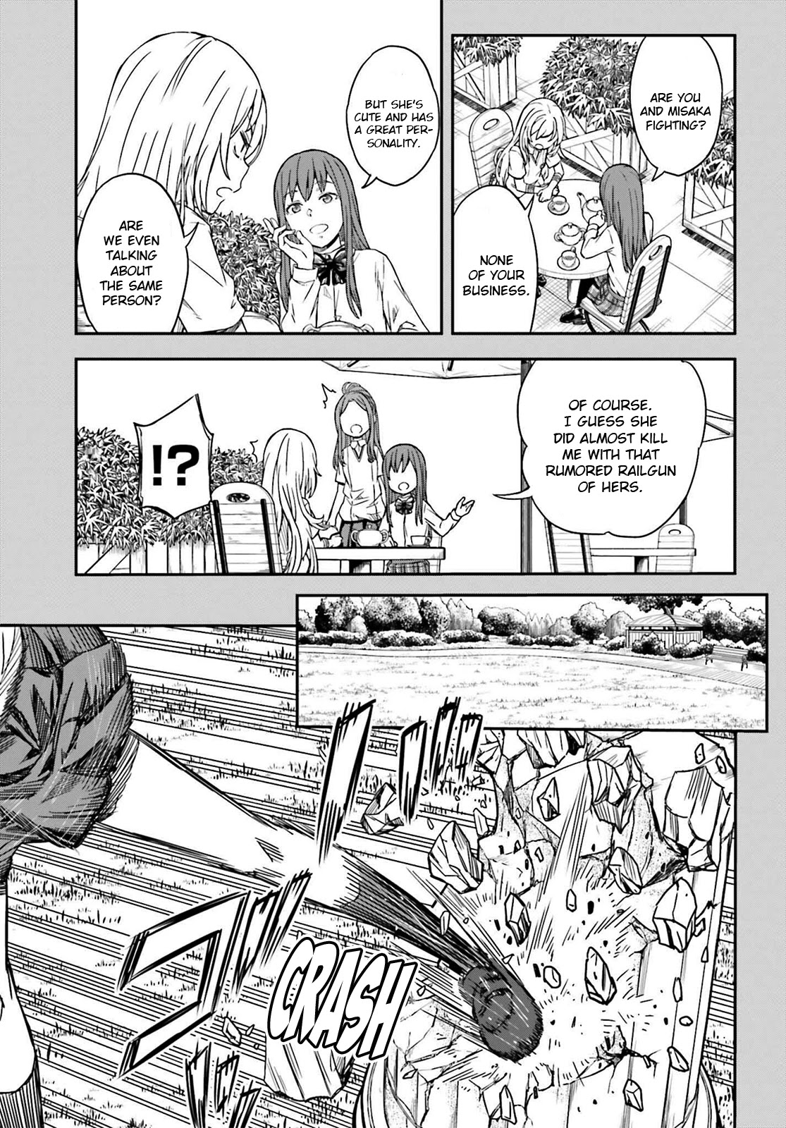 To Aru Kagaku no Railgun Chapter 140.1 page 7 - Chapter 140.1: Conversation