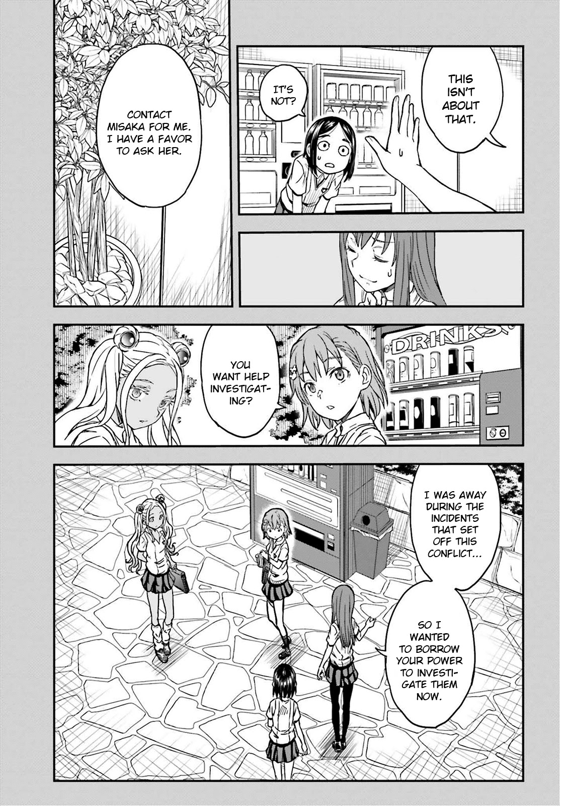 To Aru Kagaku no Railgun Chapter 140.2 page 15 - Chapter 140.2: Conversation