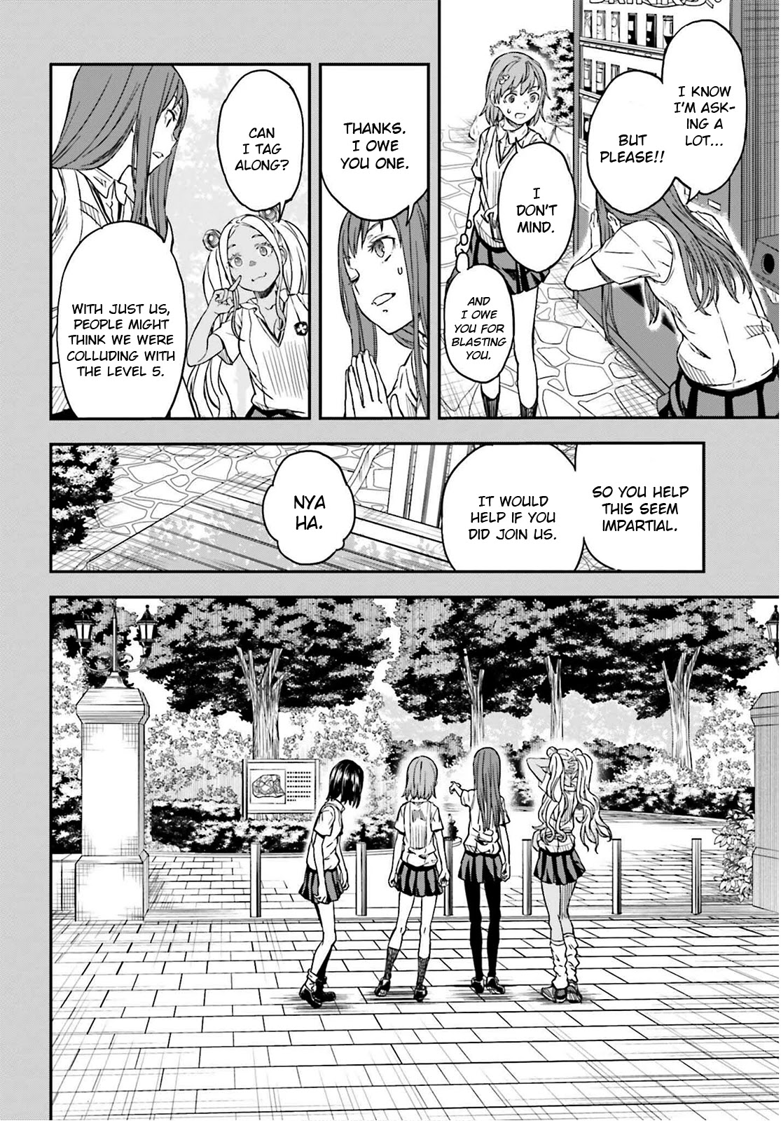 To Aru Kagaku no Railgun Chapter 140.2 page 16 - Chapter 140.2: Conversation