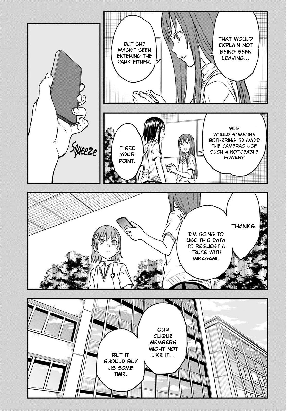 To Aru Kagaku no Railgun Chapter 140.2 page 19 - Chapter 140.2: Conversation