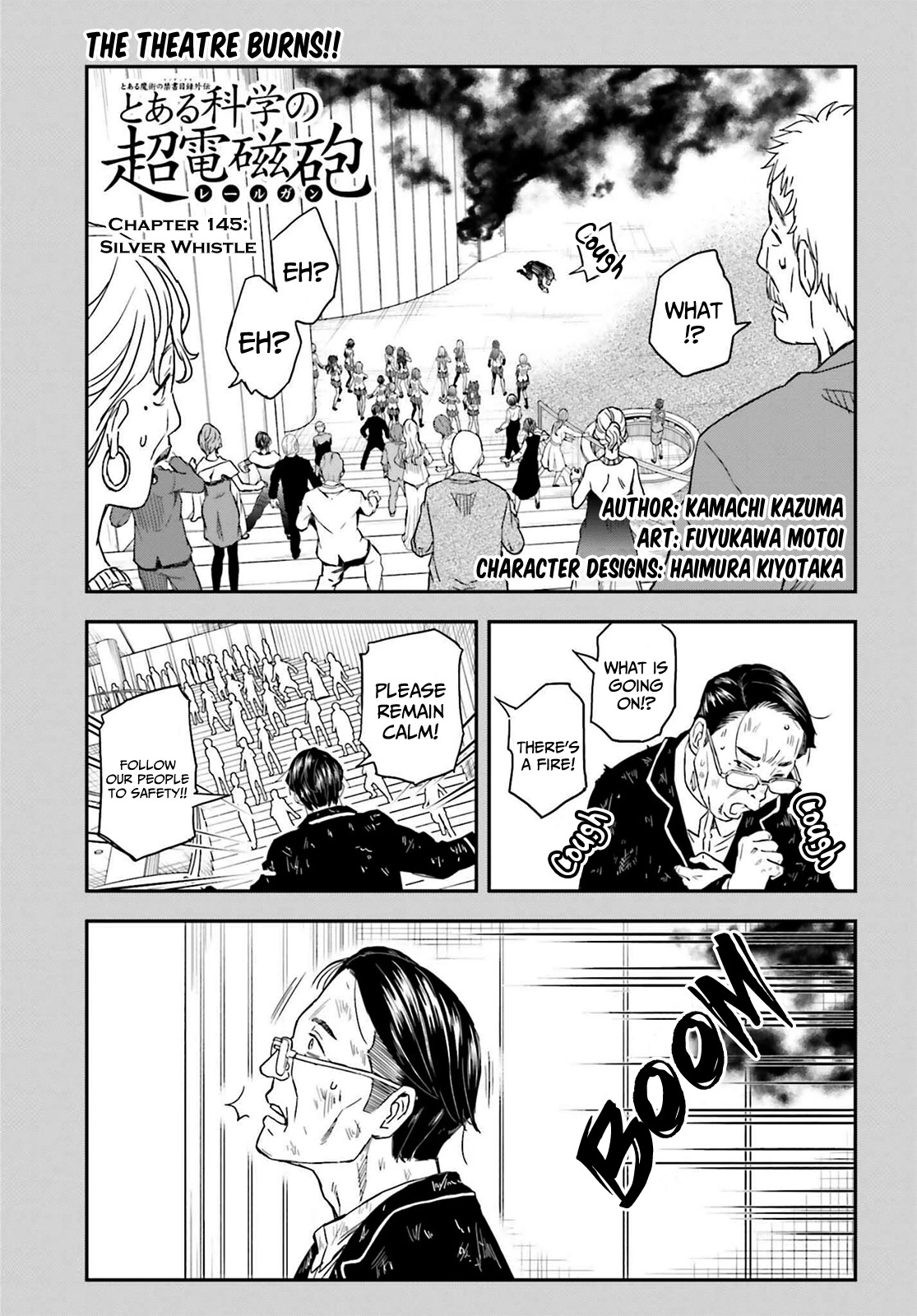 To Aru Kagaku no Railgun Chapter 145 page 1 - Chapter 145: Silver Whistle
