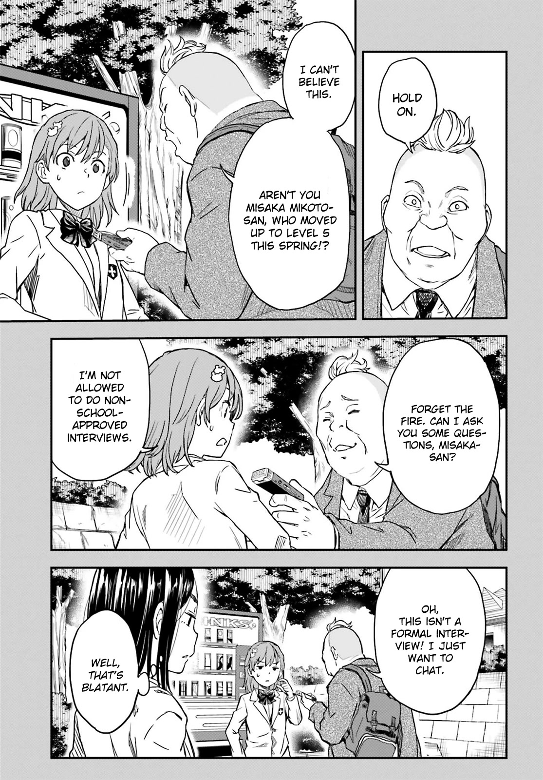 To Aru Kagaku no Railgun Chapter 146 page 3 - Chapter 146: Scandal