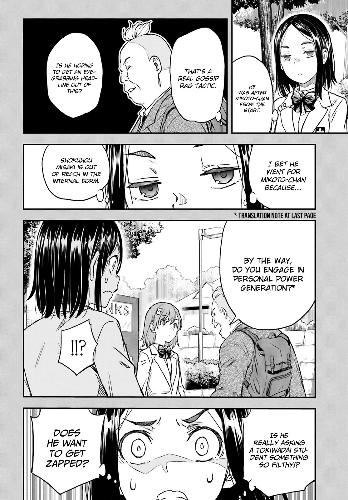 To Aru Kagaku no Railgun Chapter 146 page 4 - Chapter 146: Scandal