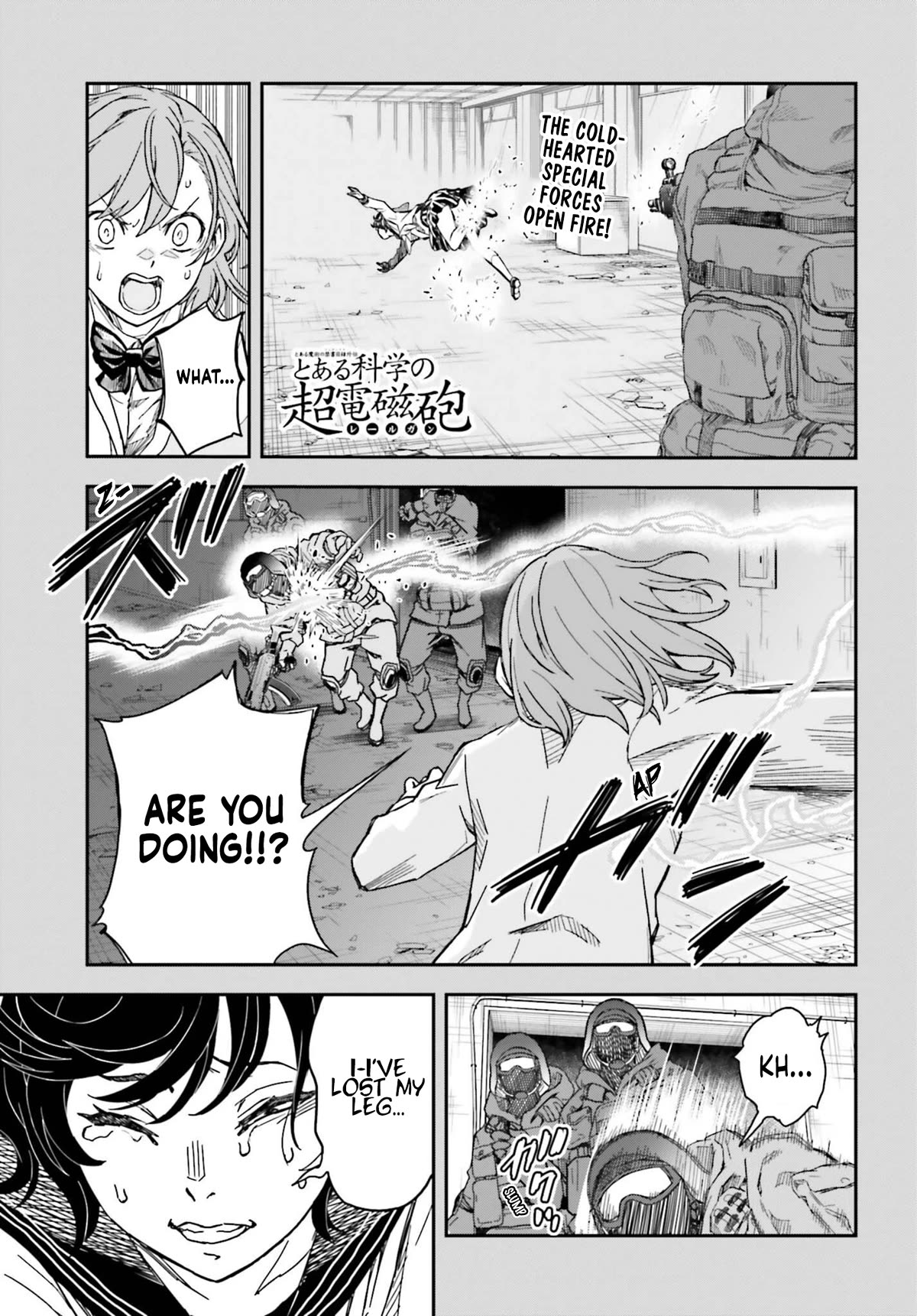 To Aru Kagaku no Railgun Chapter 148 page 1 - Chapter 148: Toying With