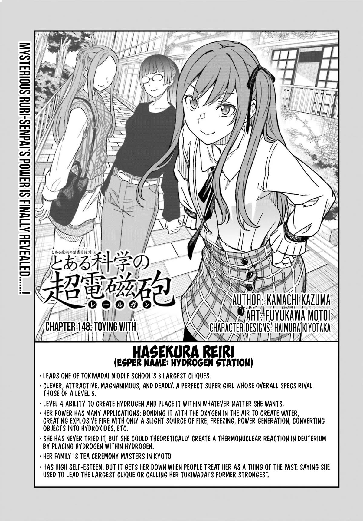 To Aru Kagaku no Railgun Chapter 148 page 3 - Chapter 148: Toying With