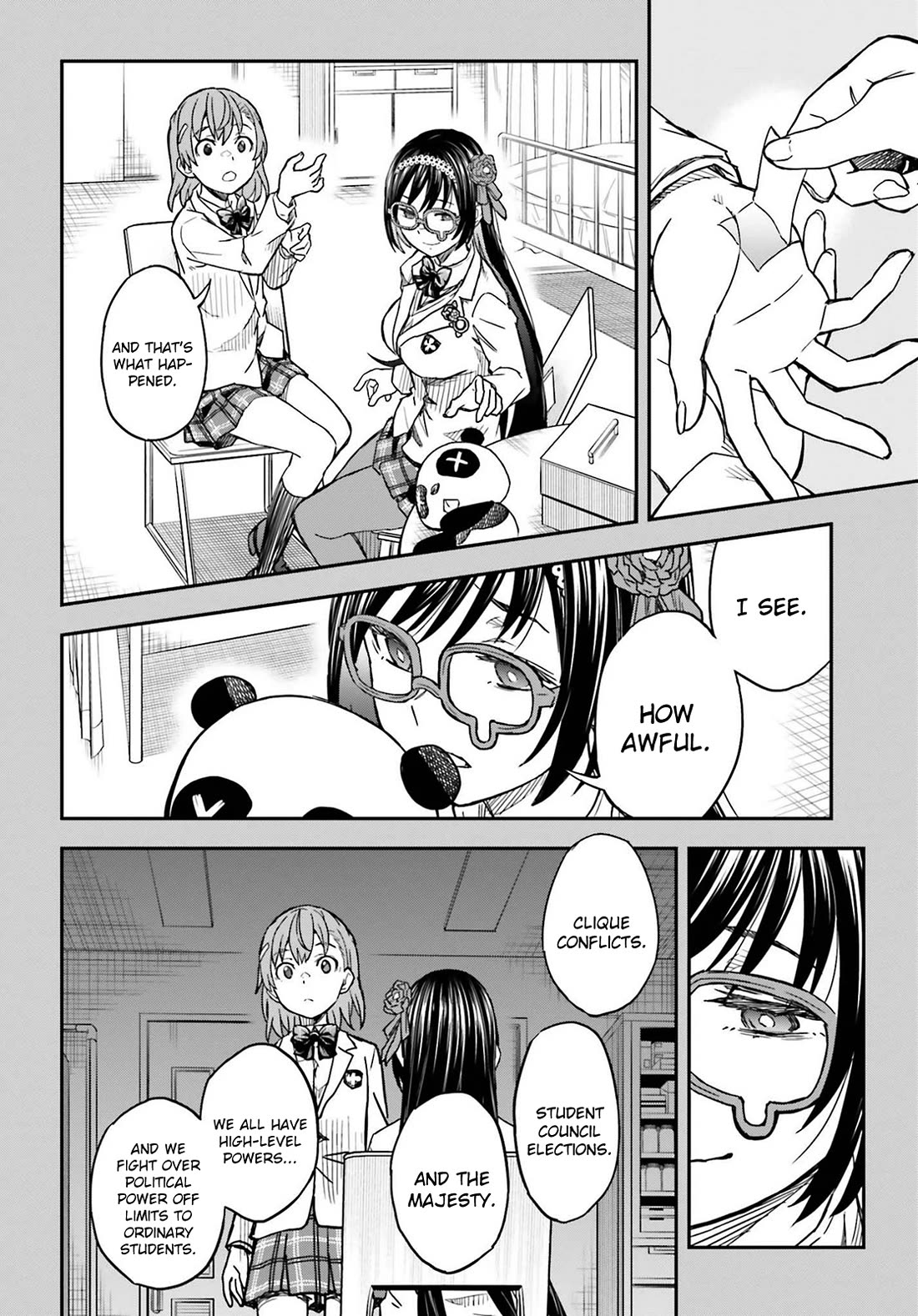 To Aru Kagaku no Railgun Chapter 156 page 14 - Chapter 156: School