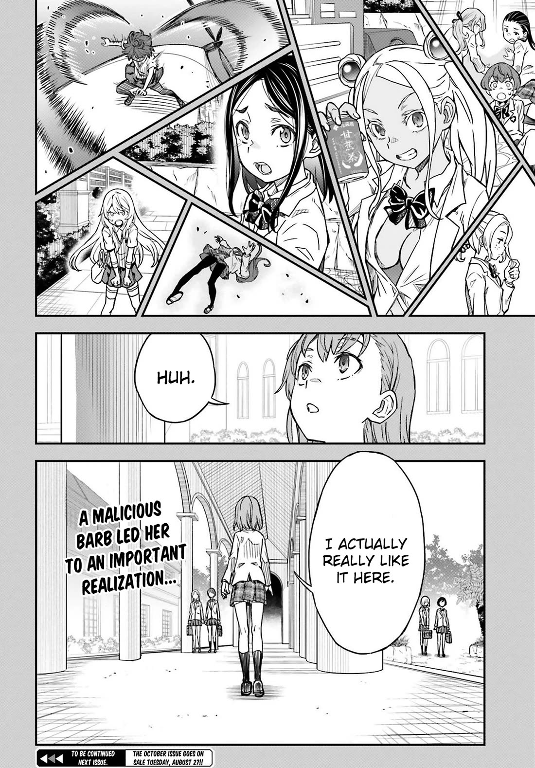 To Aru Kagaku no Railgun Chapter 156 page 18 - Chapter 156: School